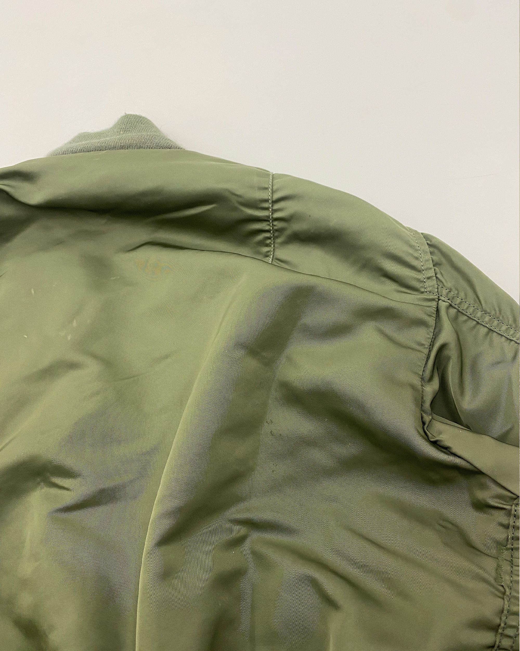 Vintage 1970s Trashed MA-1 Bomber Jacket Size US M / EU 48-50 / 2 - 6 Thumbnail