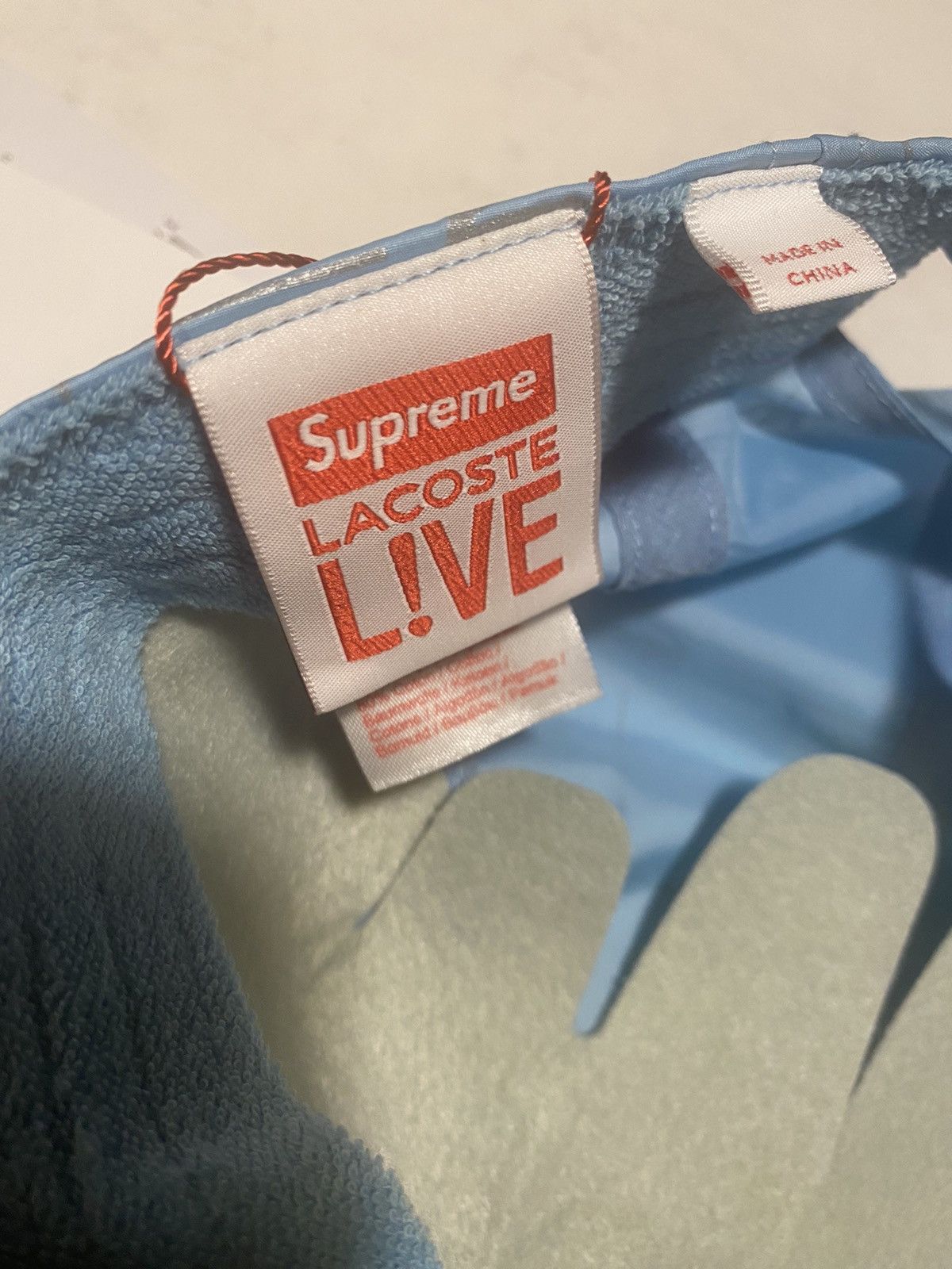 Lacoste × Supreme S/s 18’ Supreme/Lacoste Reflective Grid Nylon Camp Cap Size ONE SIZE - 4 Thumbnail