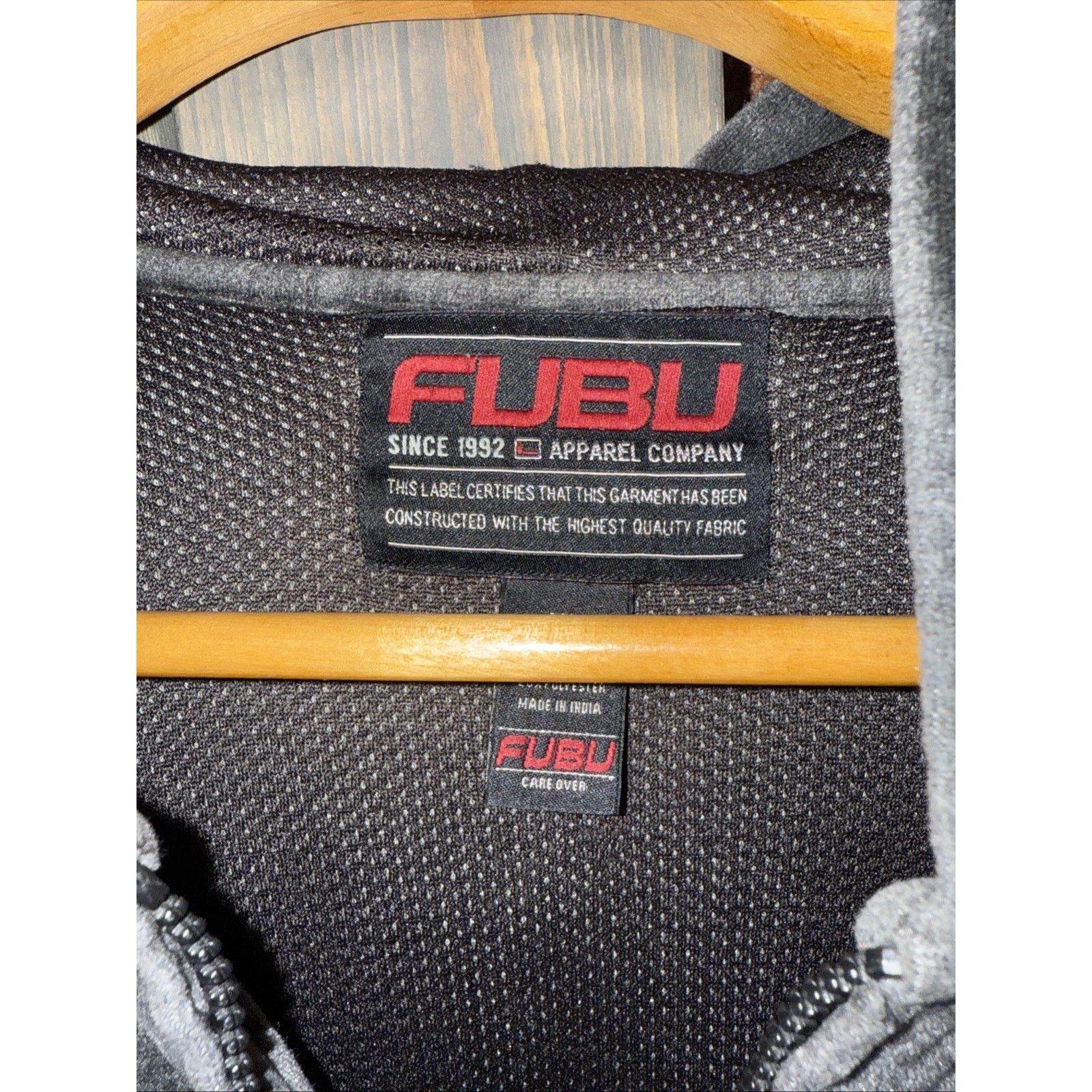 Fubu FUBU Vintage Velour Jacket Men’s Size XL Hip Hop Y2K Hoodie Size US XL / EU 56 / 4 - 4 Thumbnail