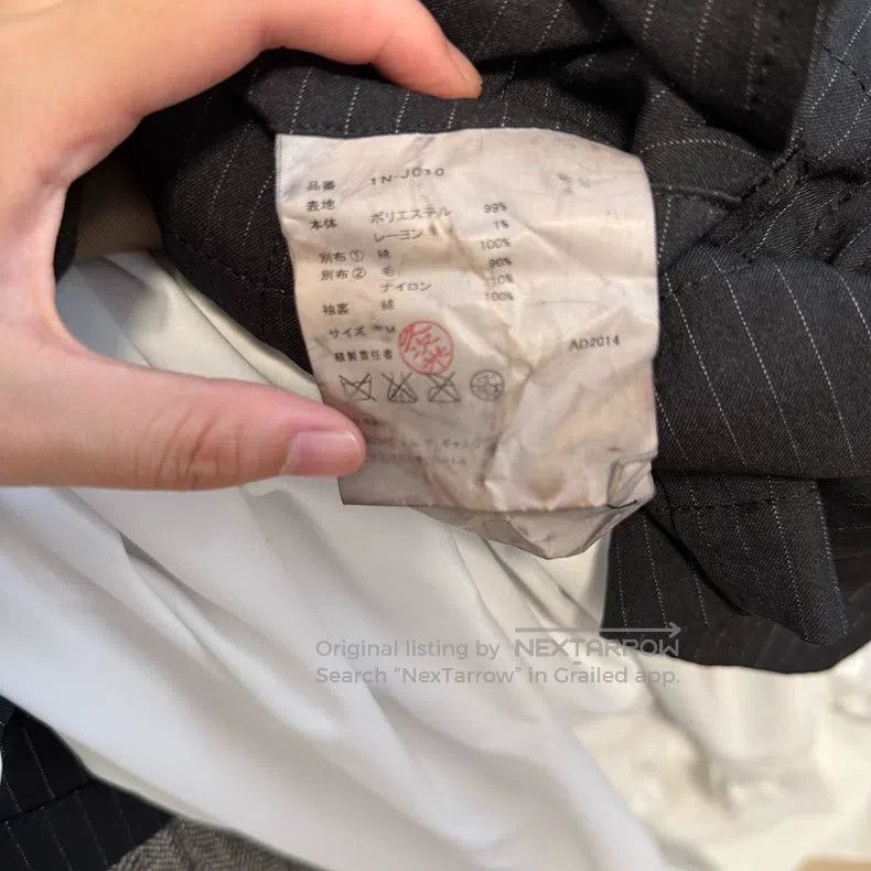 Comme des Garcons Comme Des Garcons Classic Round Neck Jacket Size M / US 6-8 / IT 42-44 - 6 Thumbnail