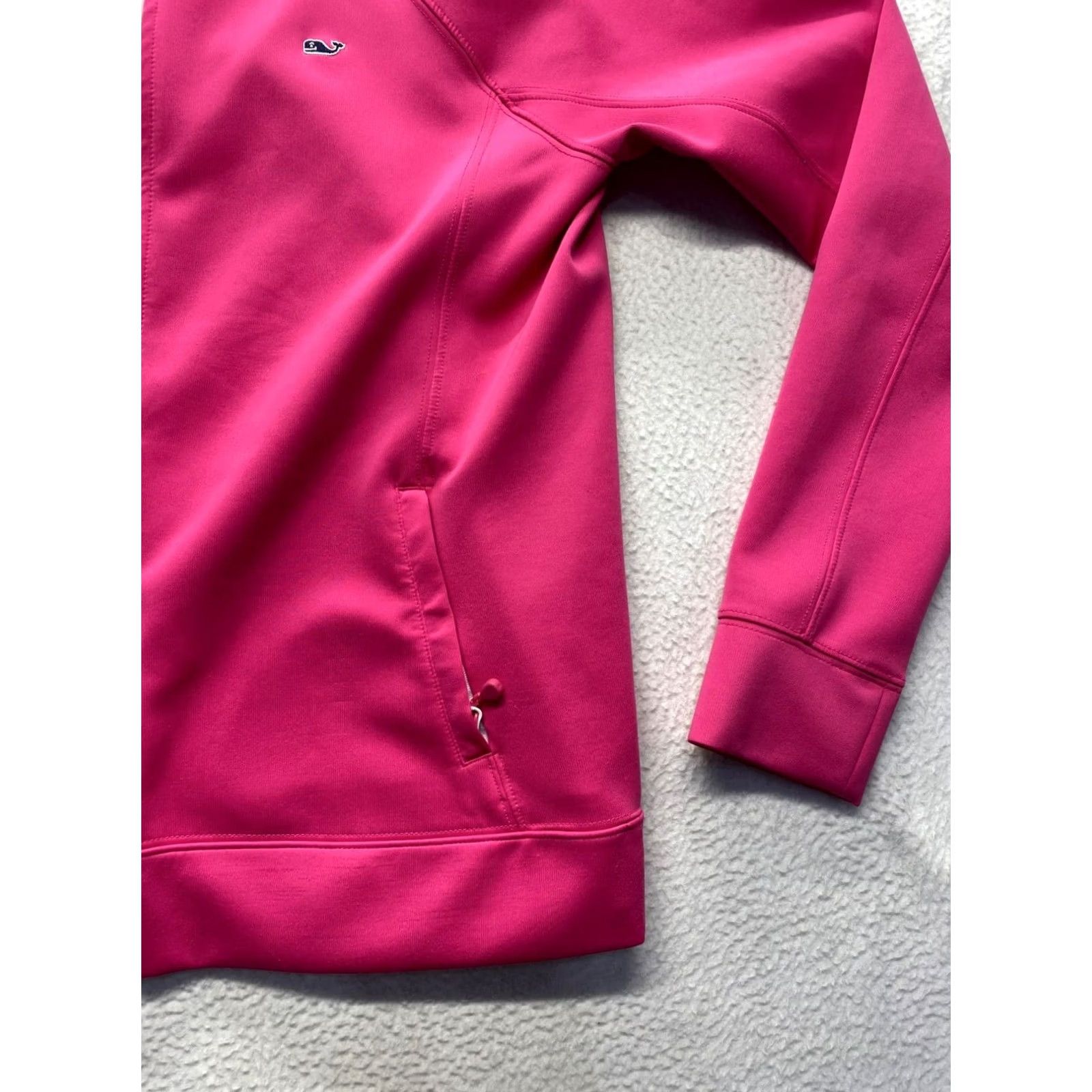 Vineyard Vines Vineyard Vines Womens Pink Full Zip Sweatshirt L Size L / US 10 / IT 46 - 4 Thumbnail