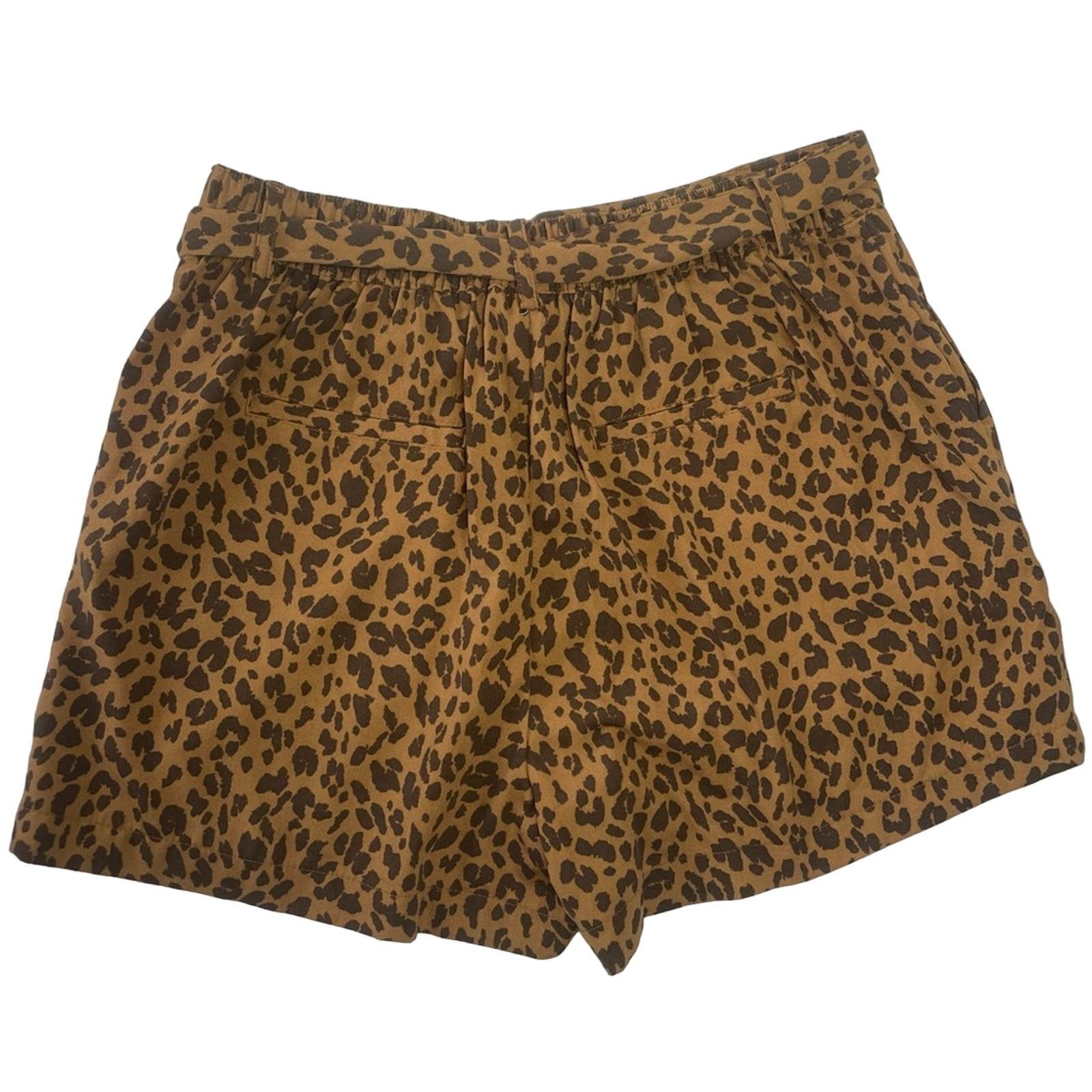 Other Animal Print Shorts Size 32" / US 10 / IT 46 - 2 Thumbnail