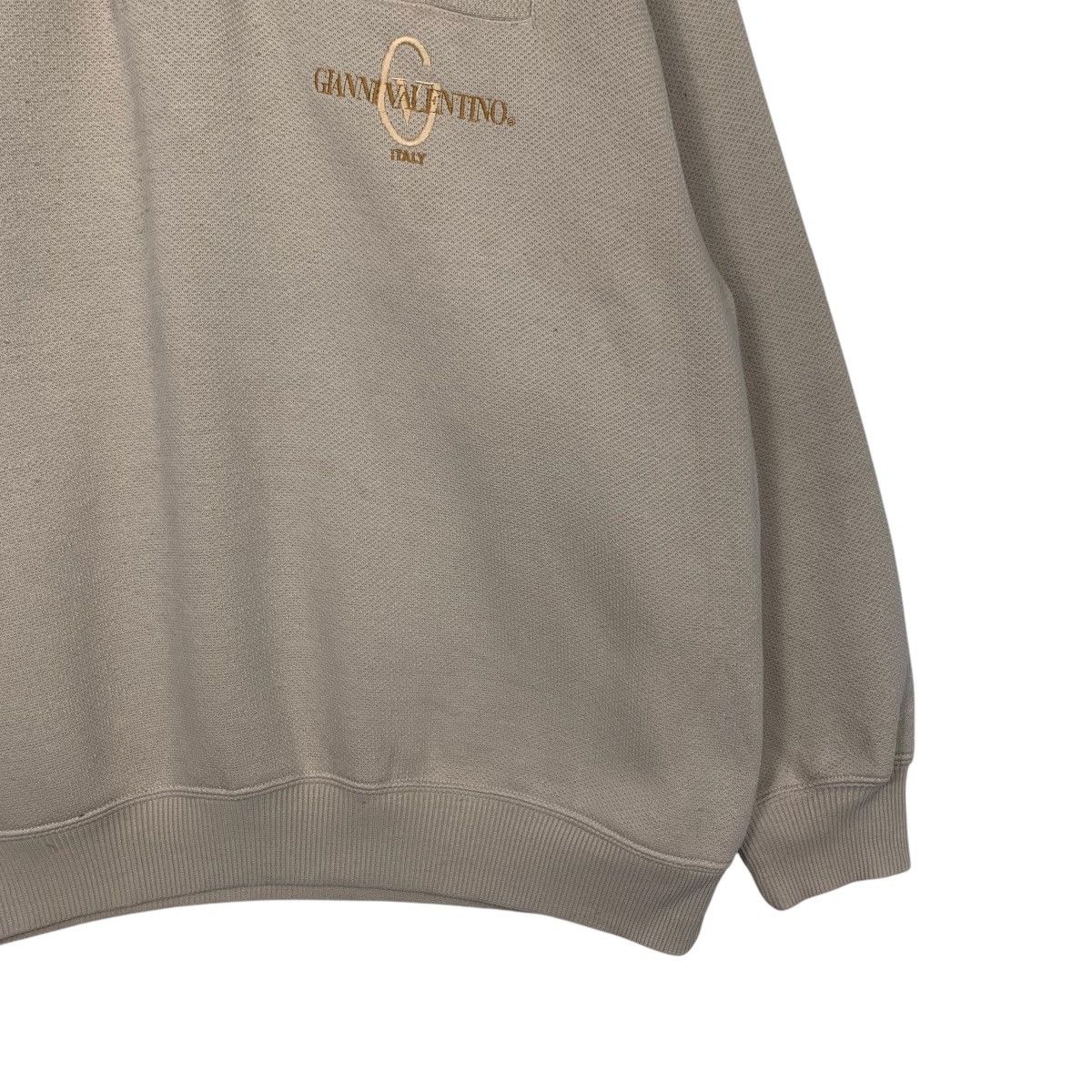 Gianni Valentino GIANNI VALENTINO Single Pocket Polo Sweatshirt #1685-C75 Size US L / EU 52-54 / 3 - 4 Thumbnail