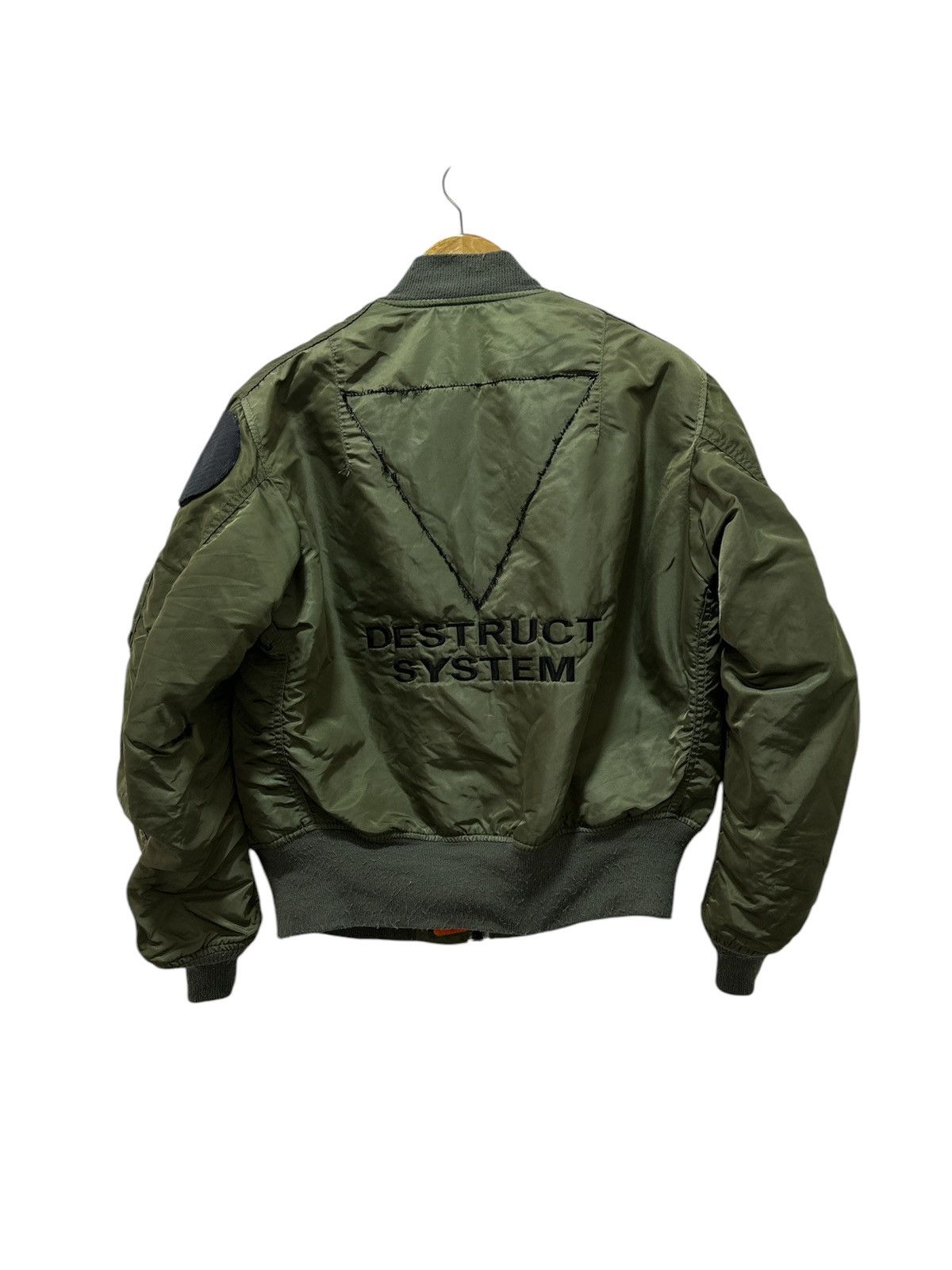 Alpha Industries × Vintage Alpha Industries MA-1 Jacket Destruct System Para rescue Size US M / EU 48-50 / 2 - 2 Thumbnail