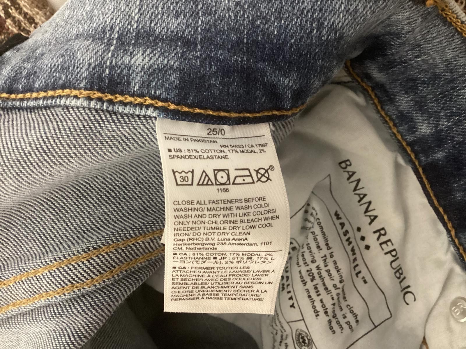 Banana Republic Banana Republic Relaxed Bootcut Women's Blue Jeans Size 25 Size 28" / US 6 / IT 42 - 9 Thumbnail