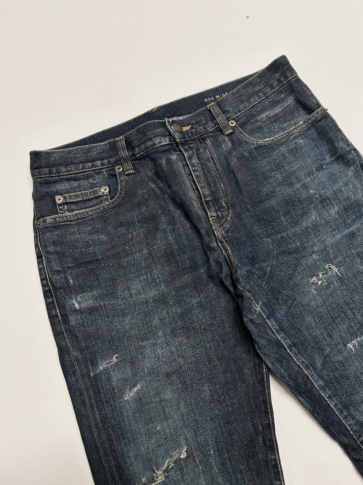 Saint Laurent Paris FW2015 D02 Indigo Denim Size US 31 - 4 Thumbnail