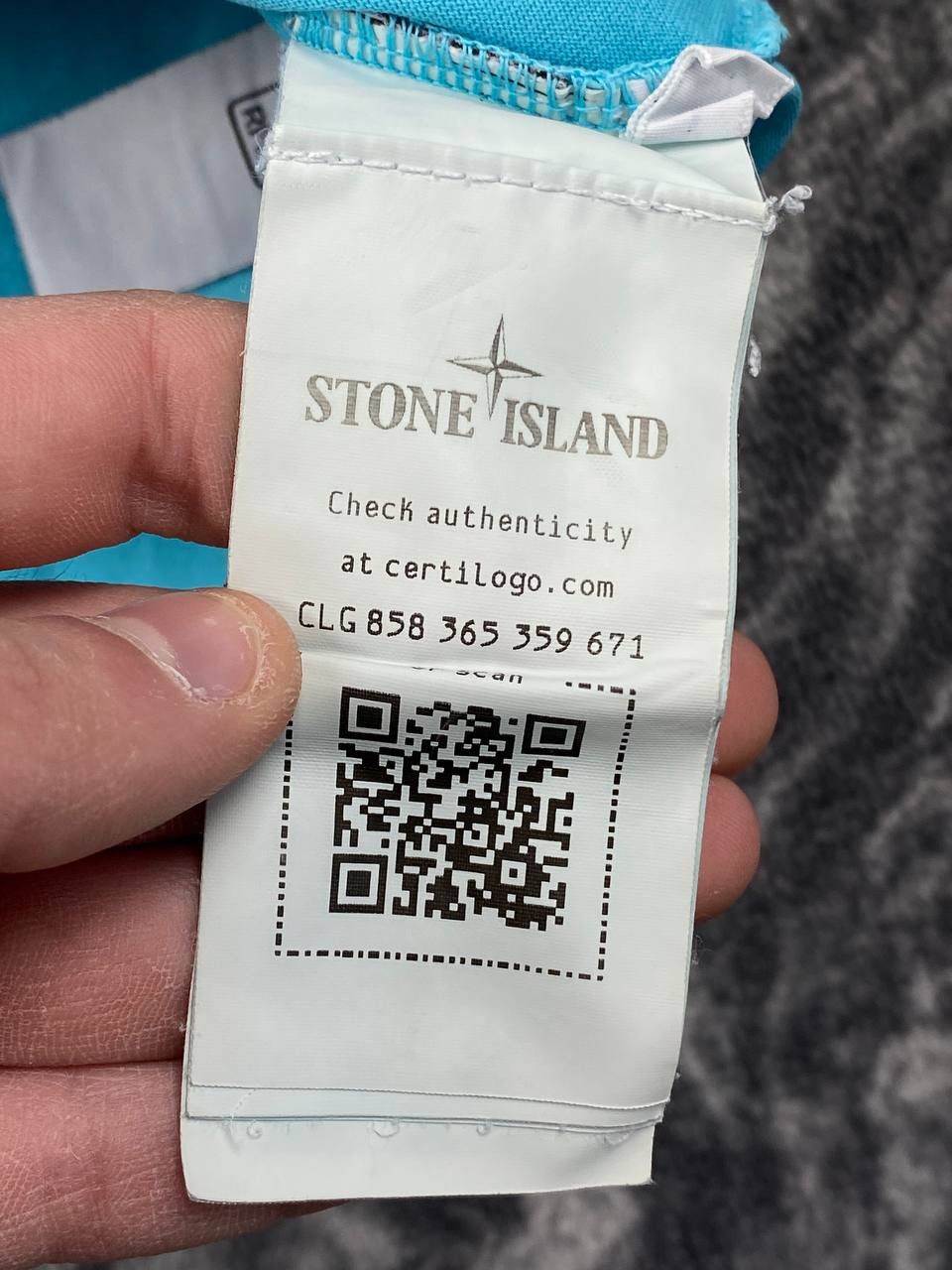 Stone Island Stone Island Patch Program T-Shirt Men Size 2XL Blue Size US XXL / EU 58 / 5 - 7 Thumbnail