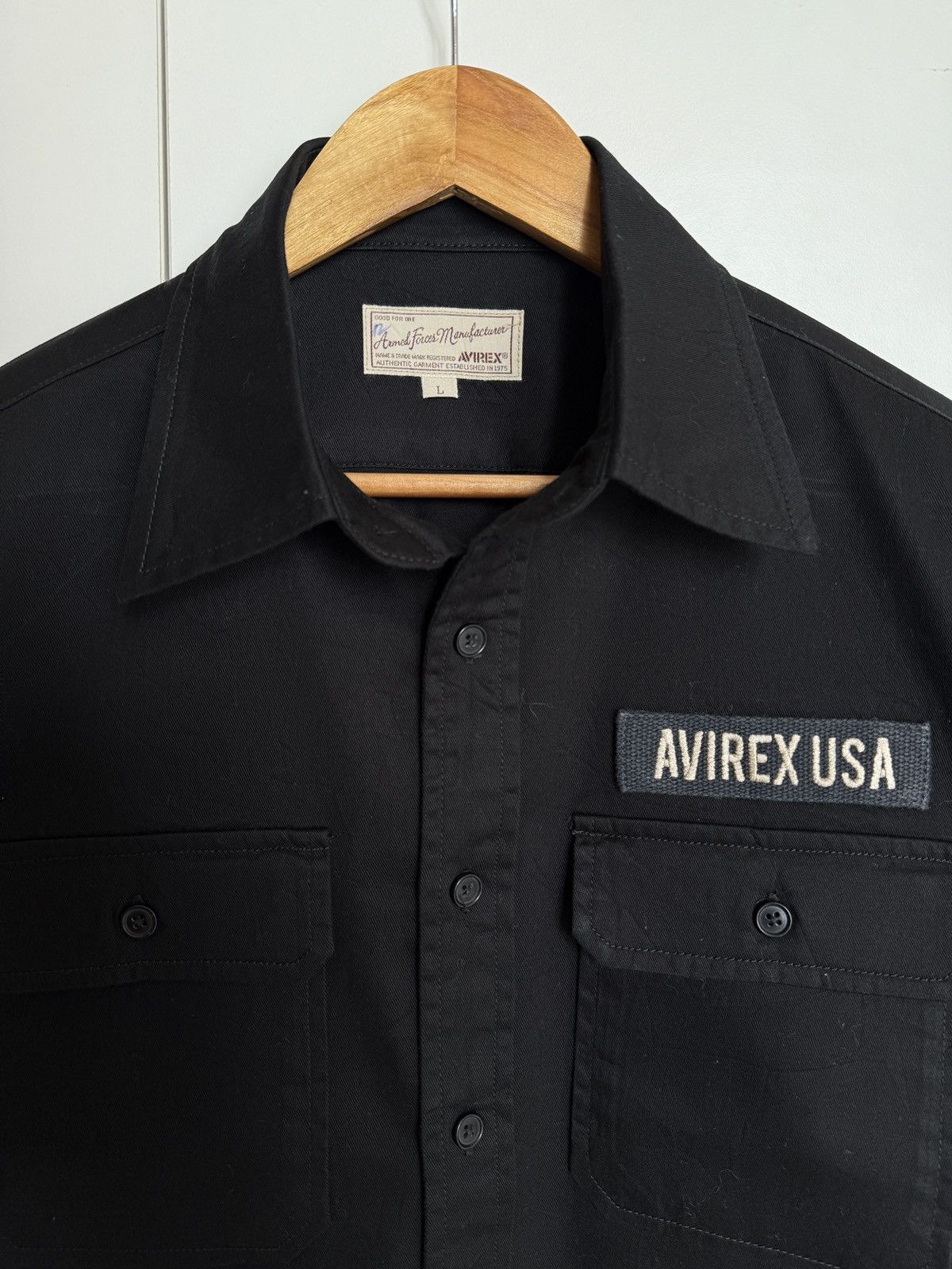 Avirex RARE Avirex Button Up Shirt Size US L / EU 52-54 / 3 - 3 Thumbnail
