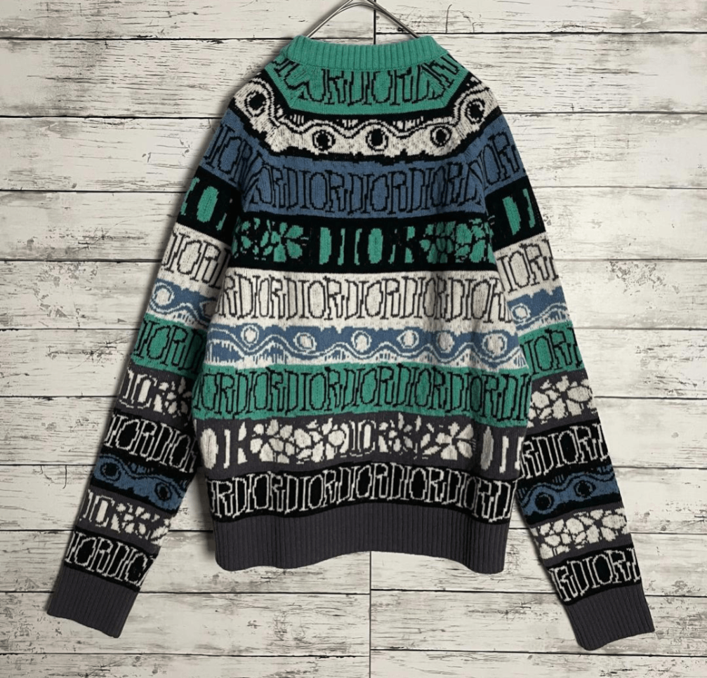 Stussy Dior × STUSSY Collaboration Sweater Size US S / EU 44-46 / 1 - 4 Thumbnail