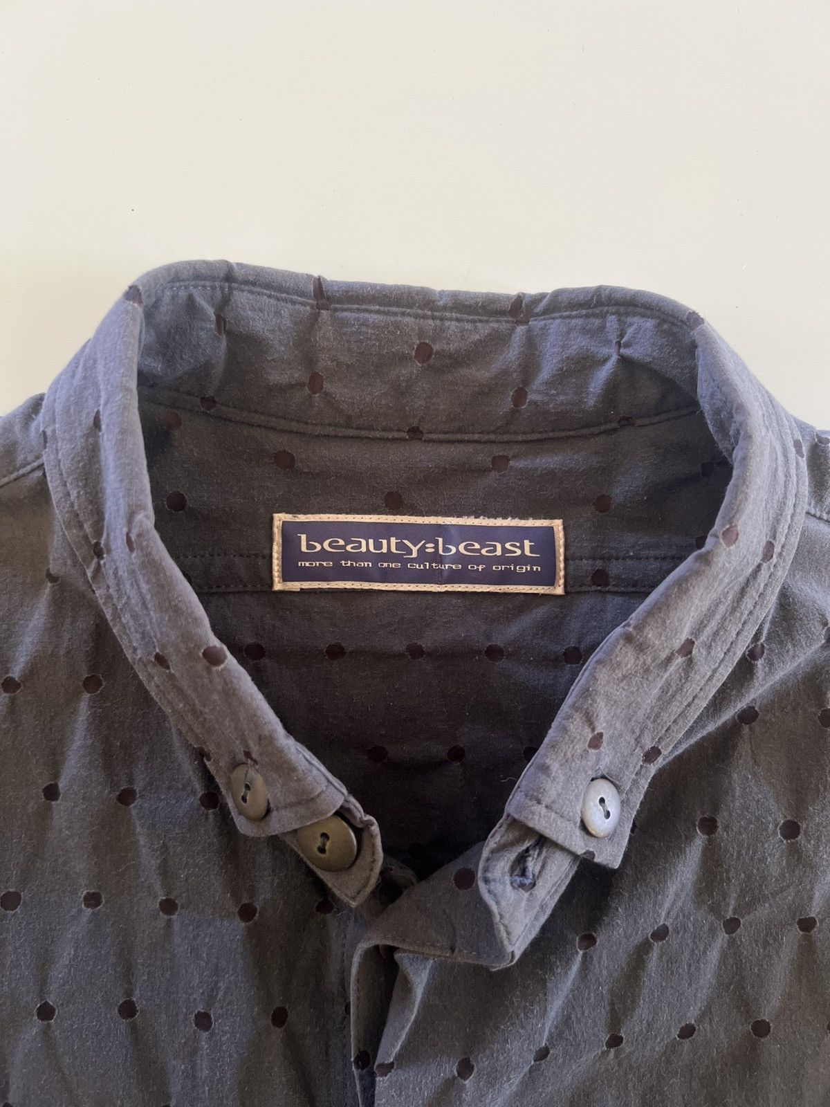 Beauty Beast Beauty Beast Polkadot Shirt Button Ups Size US M / EU 48-50 / 2 - 8 Thumbnail