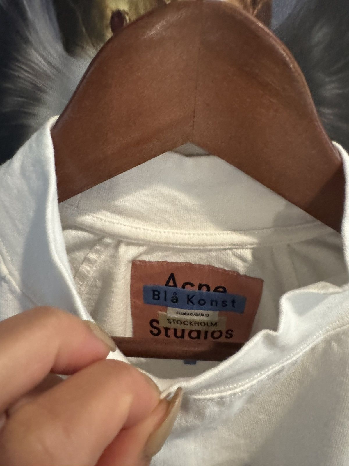 Acne Studios Short Sleeve Mock Neck Acne Studios Shirt Size US XXS / EU 40 - 3 Thumbnail