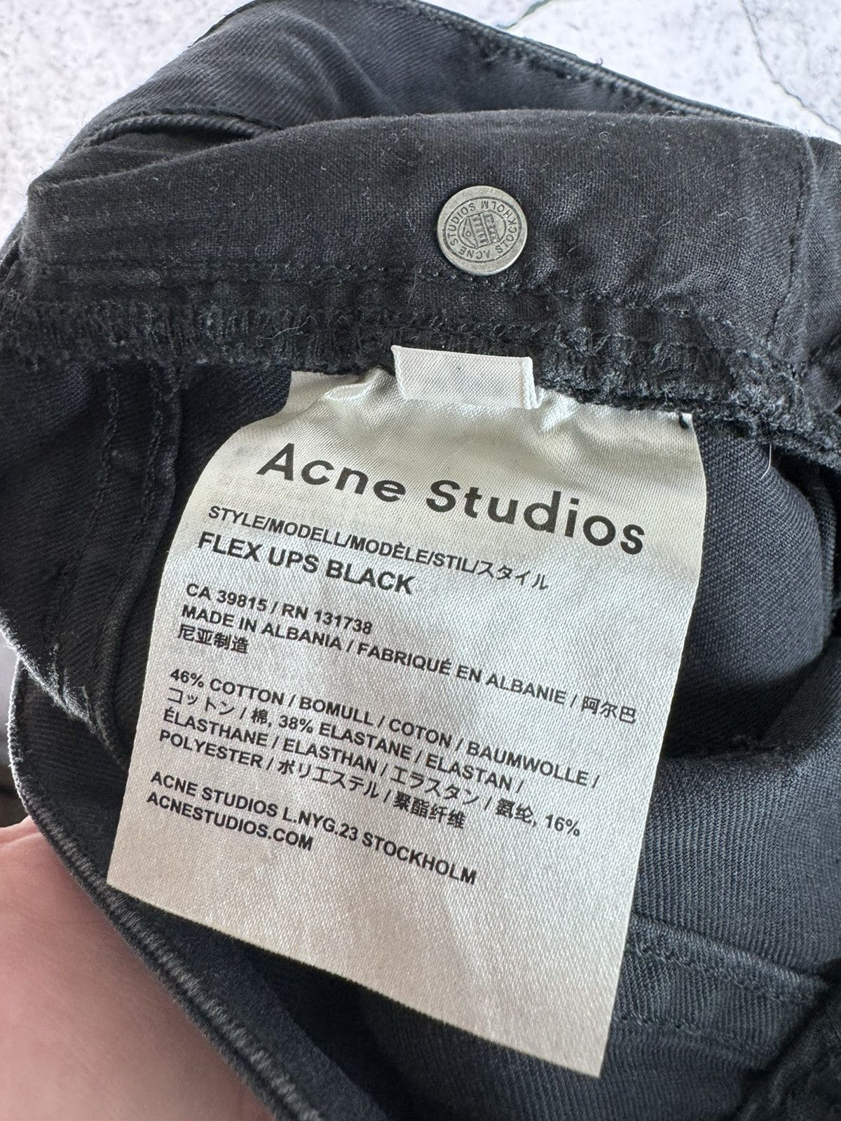 Acne Studios Acne Studios Jeans Denim Hep Pure 27/32 Size 27" / US 4 / IT 40 - 4 Thumbnail
