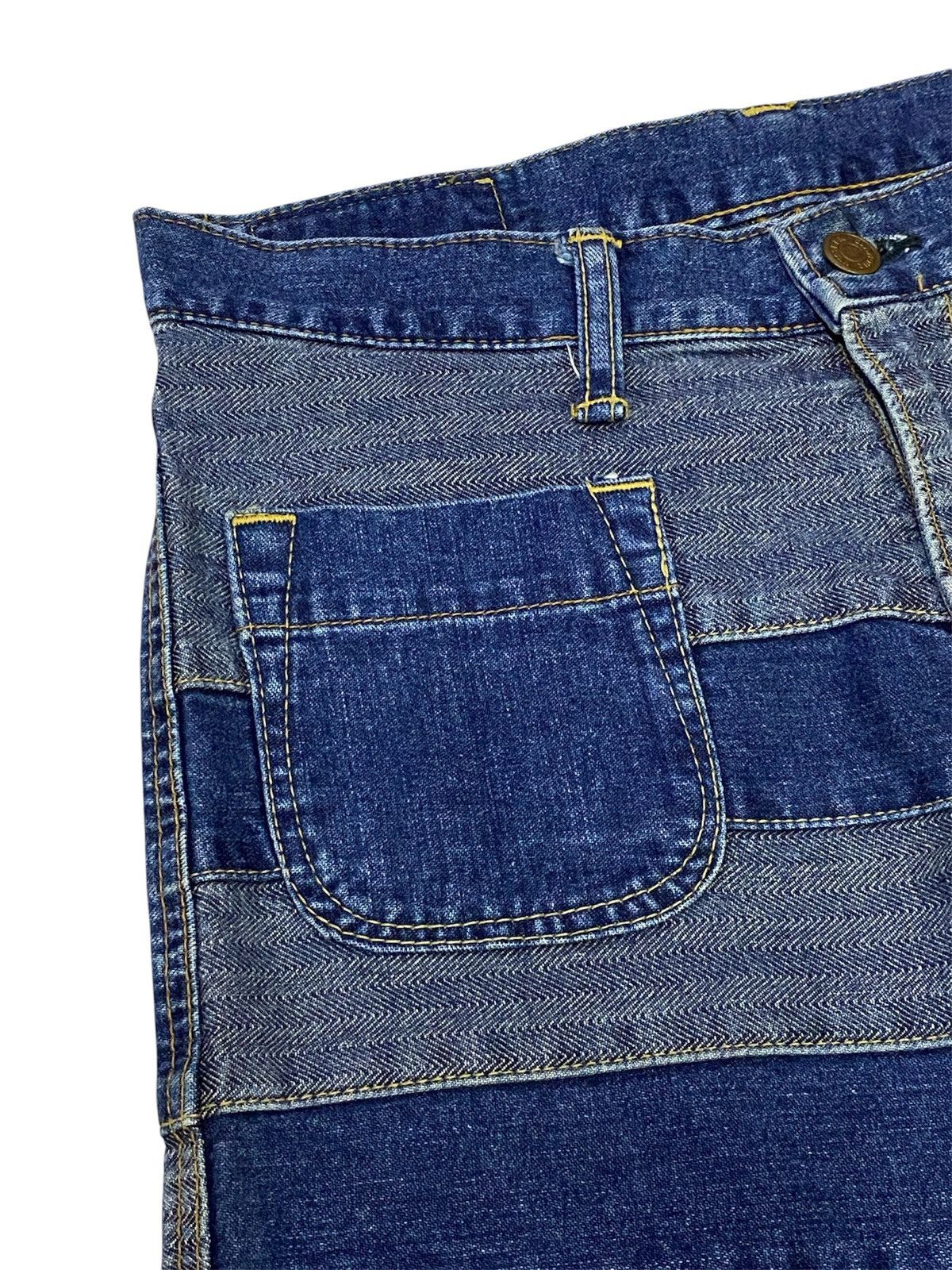 Hysteric Glamour 💃Vintage Hysteric Glamour Hagi Flare Denim Pants Size US 28 / EU 44 - 8 Thumbnail