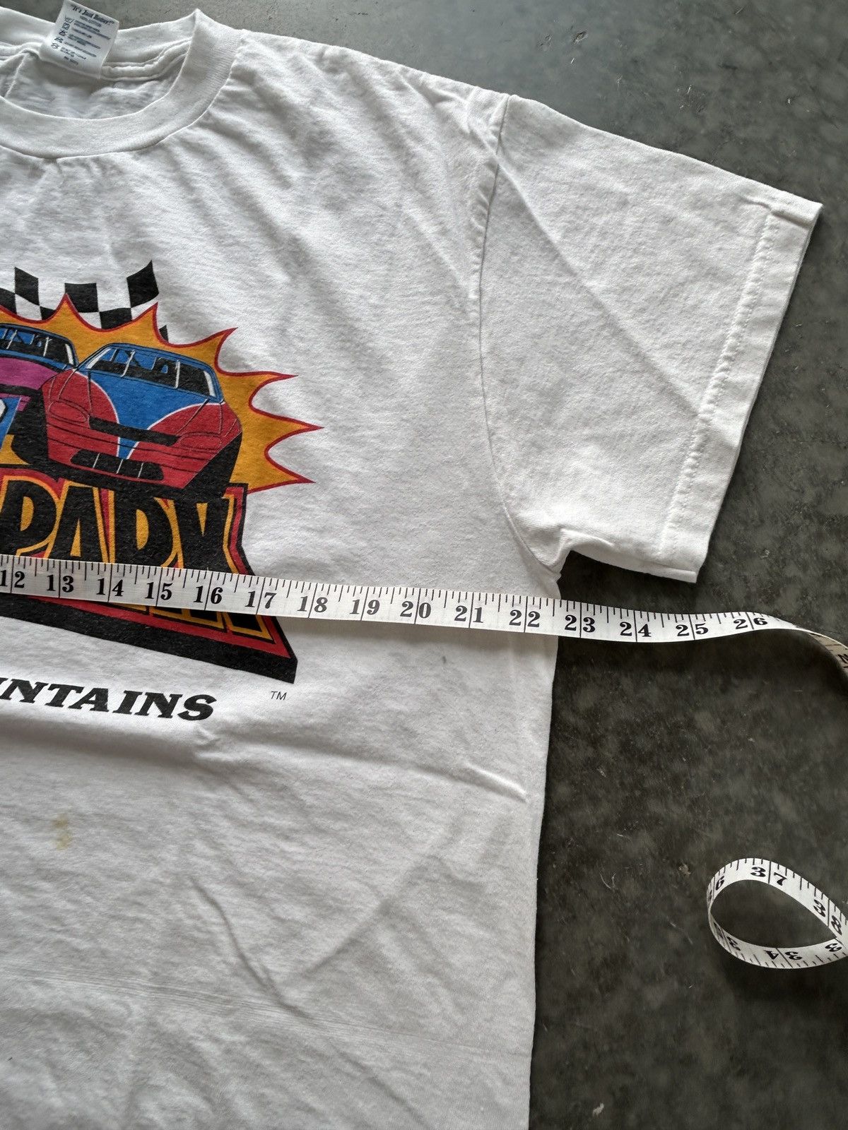 Vintage Vintage Y2K Nascar Speedpark Graphic Tee Size US XL / EU 56 / 4 - 8 Thumbnail
