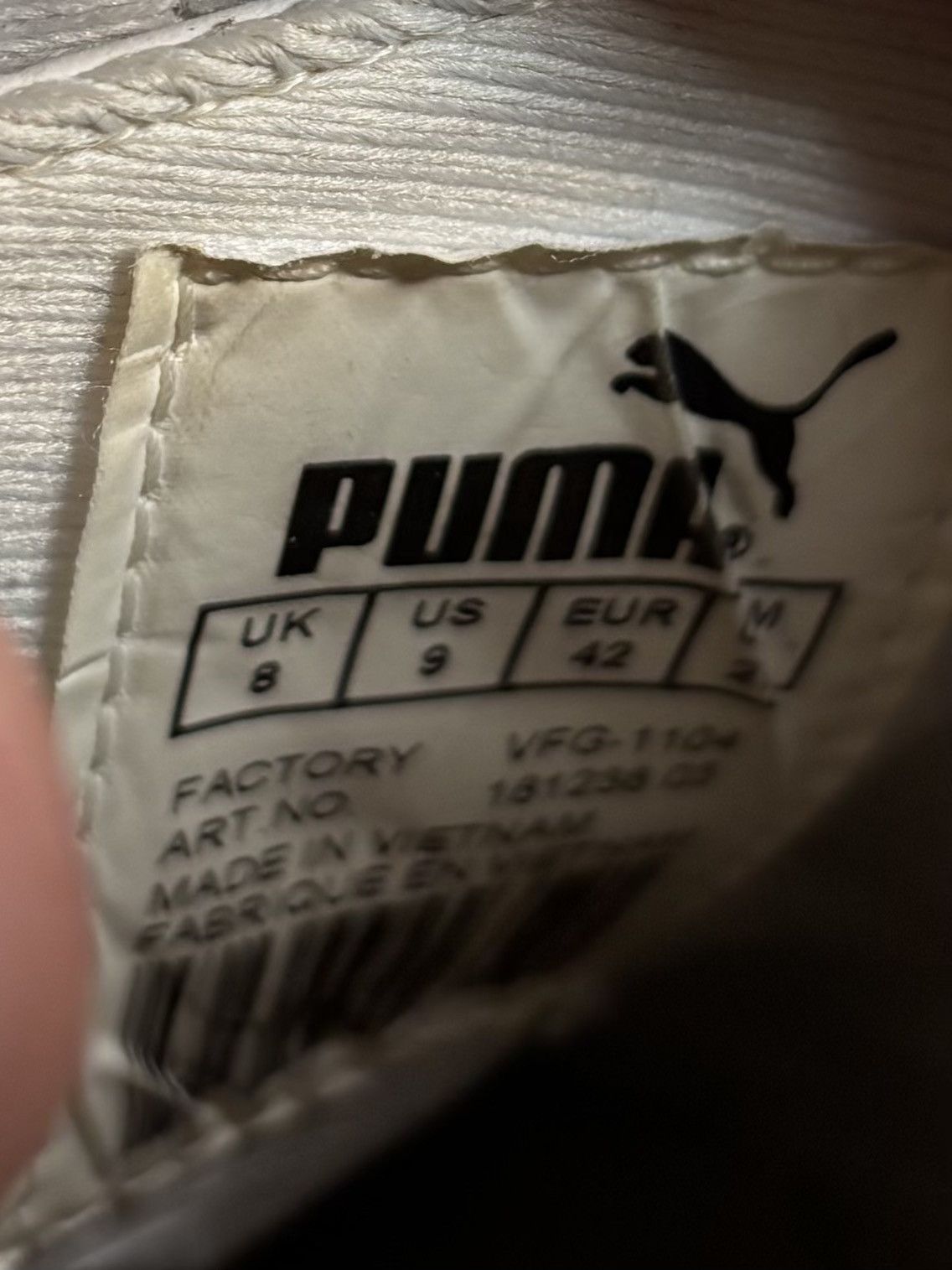 Puma × Vintage Vintage Puma Uke Sneakers 2000s Ripstop Quilted Slip On Size US 9 / EU 42 - 12 Thumbnail