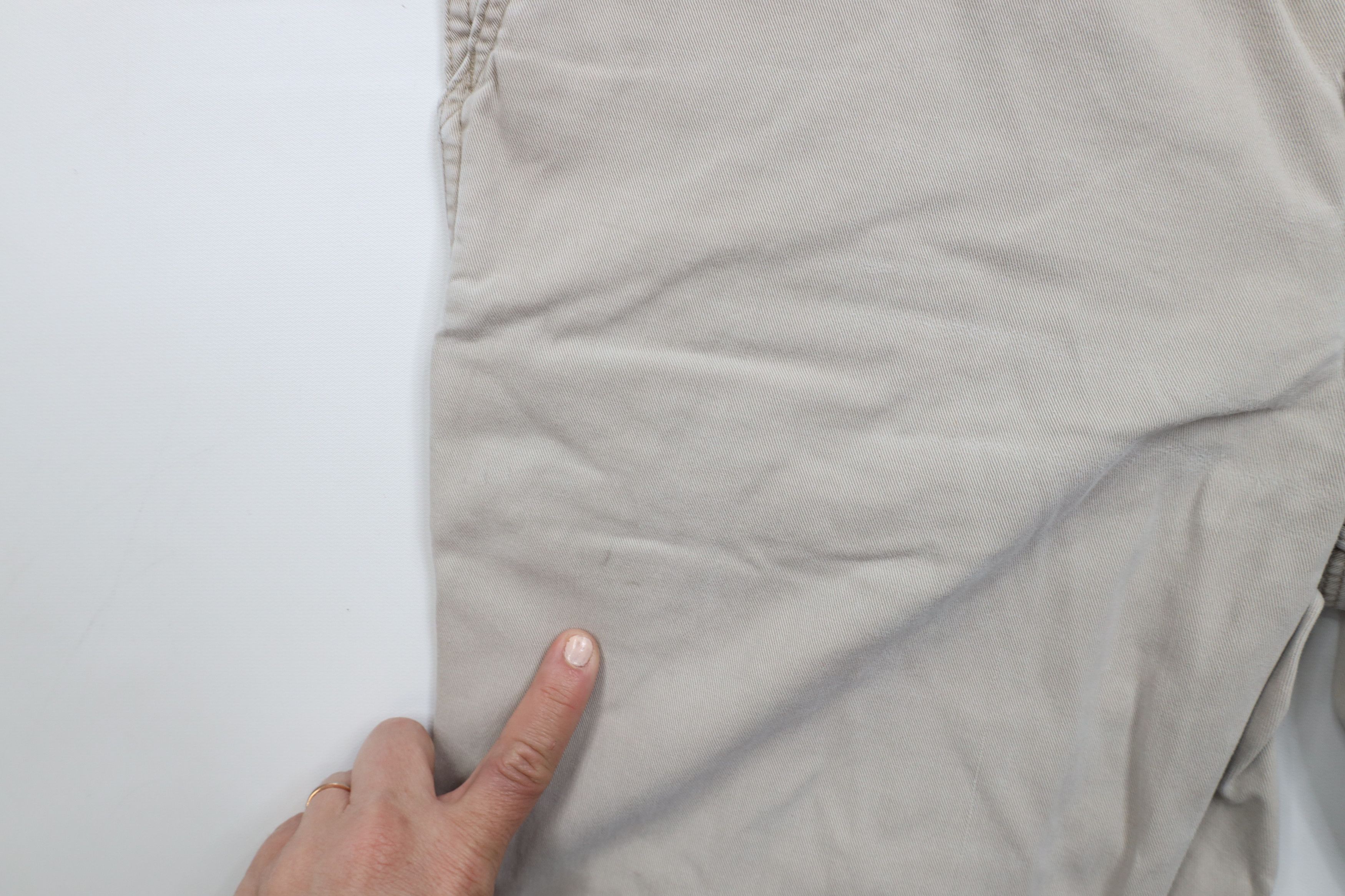 Carhartt × Vintage Vintage Carhartt Relaxed Fit Wide Leg Pants Beige Cotton Size US 38 / EU 54 - 7 Thumbnail