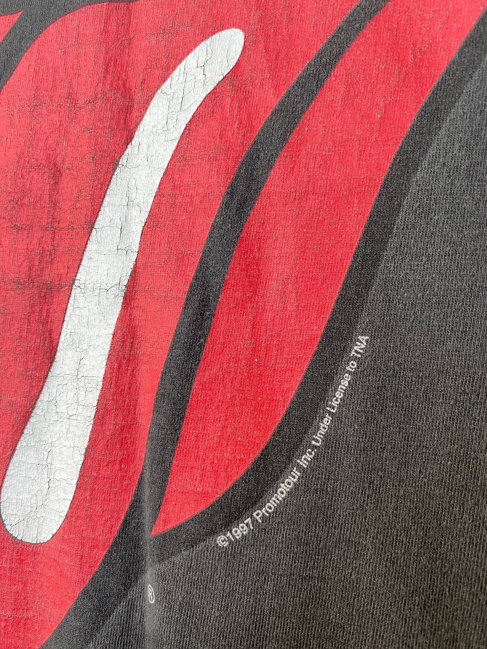 The Rolling Stones Vintage The Rolling Stones 1998 World Tour Big Logo 90s Tee Size US L / EU 52-54 / 3 - 5 Thumbnail
