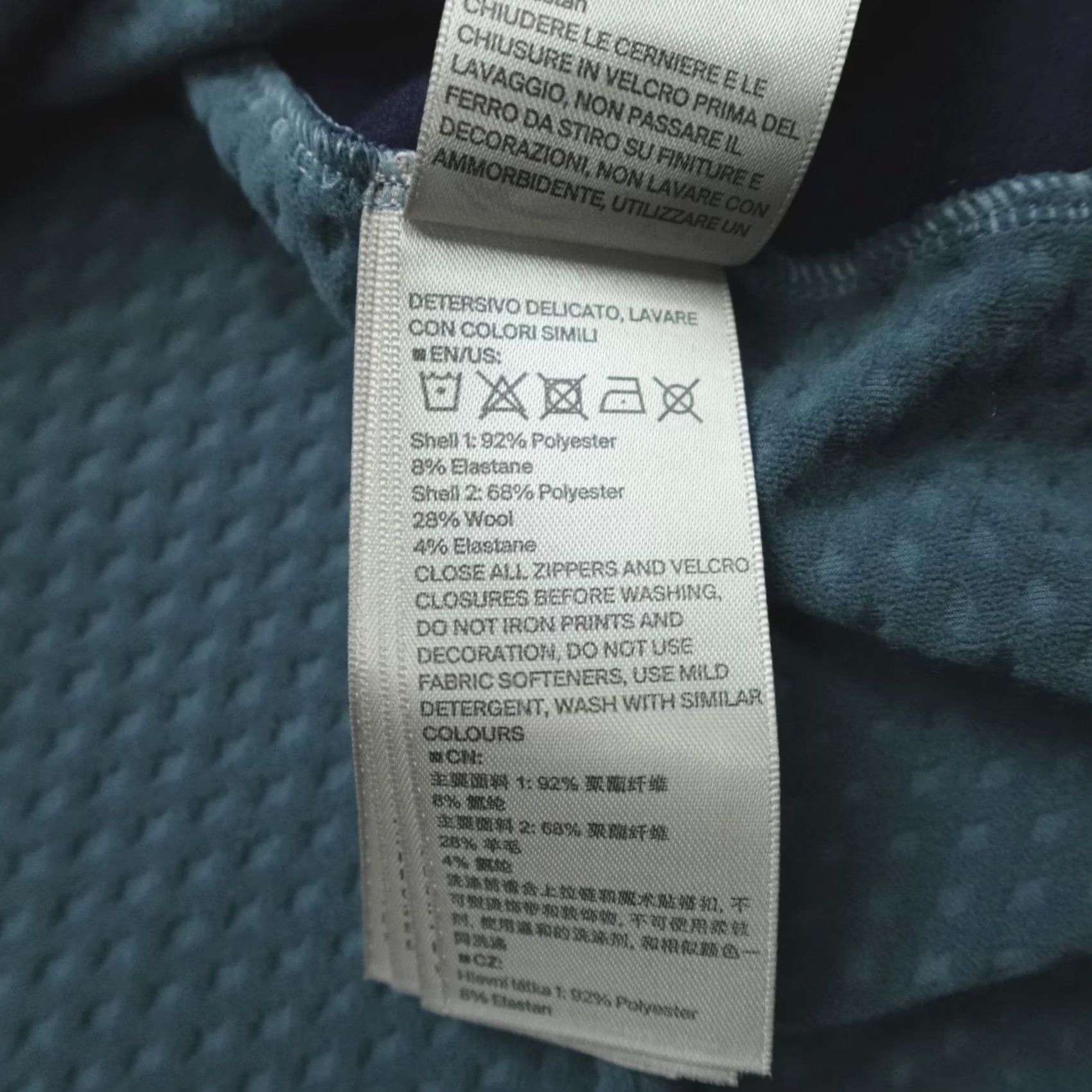 KJUS KJUS Damon Midlayer Half-Zip Men’s L 52 Blue Polyester Wool Golf Pullover Shirt Size US L / EU 52-54 / 3 - 6 Thumbnail