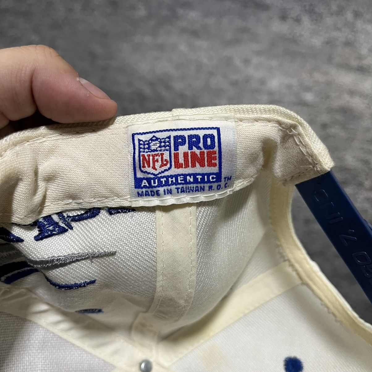 Logo Athletic Vintage Dallas Cowboys Logo Athletic Diamond Snapback Hat Size ONE SIZE - 8 Thumbnail