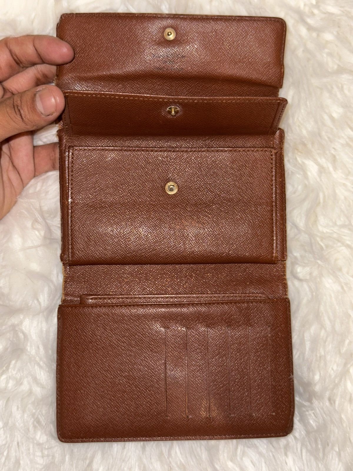 Louis Vuitton Lous Vuitton Brown Monogram Wallet Size ONE SIZE - 7 Thumbnail