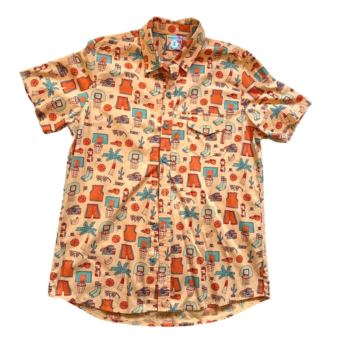 Other Mokuyobi Slam Dunk Paradise Button Up Shirt Size XL XLarge Size US XL / EU 56 / 4 - 1 Thumbnail