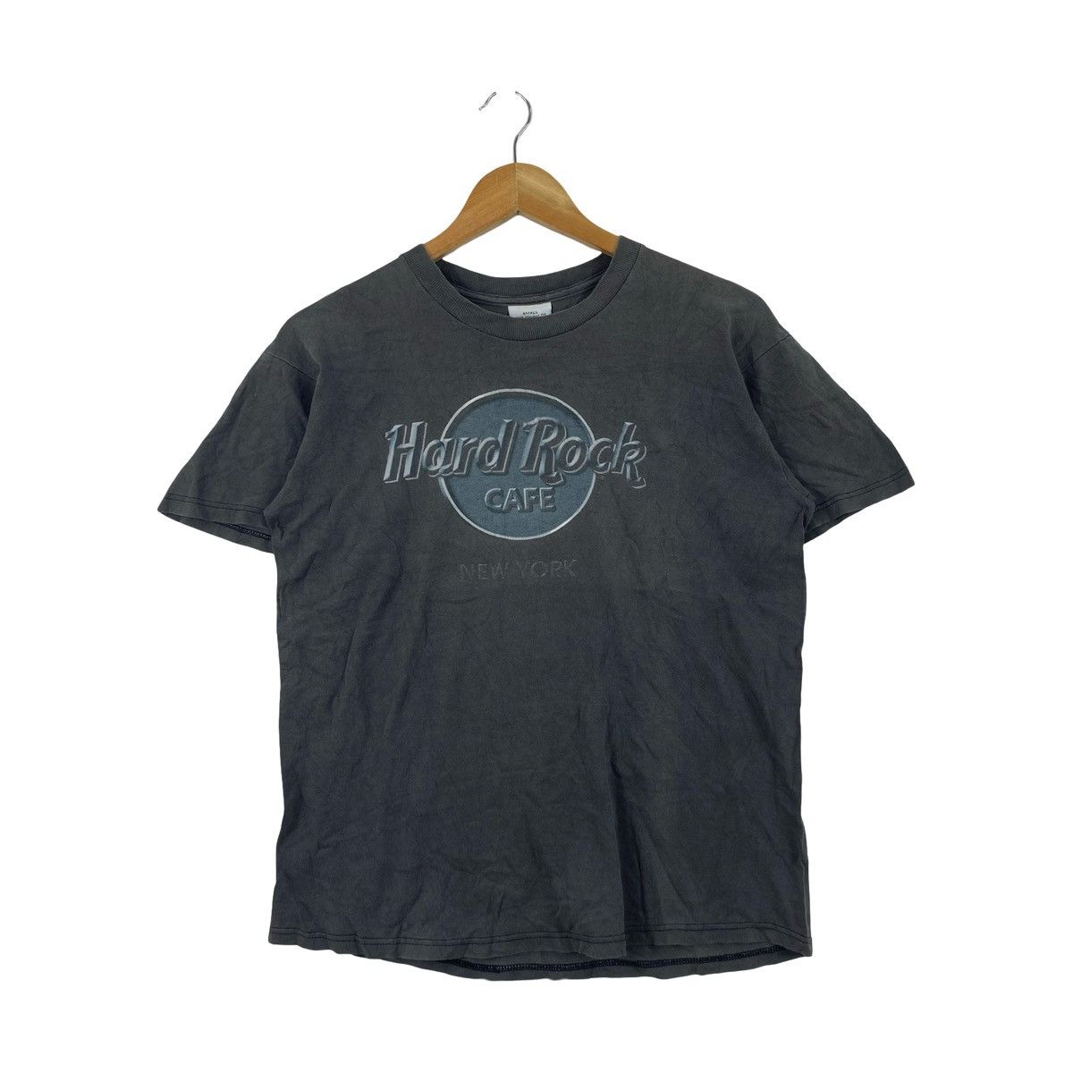 Hard Rock Cafe Vintage HARD ROCK CAFE New York Faded Logo Classic Tourist Size US S / EU 44-46 / 1 - 1 Thumbnail