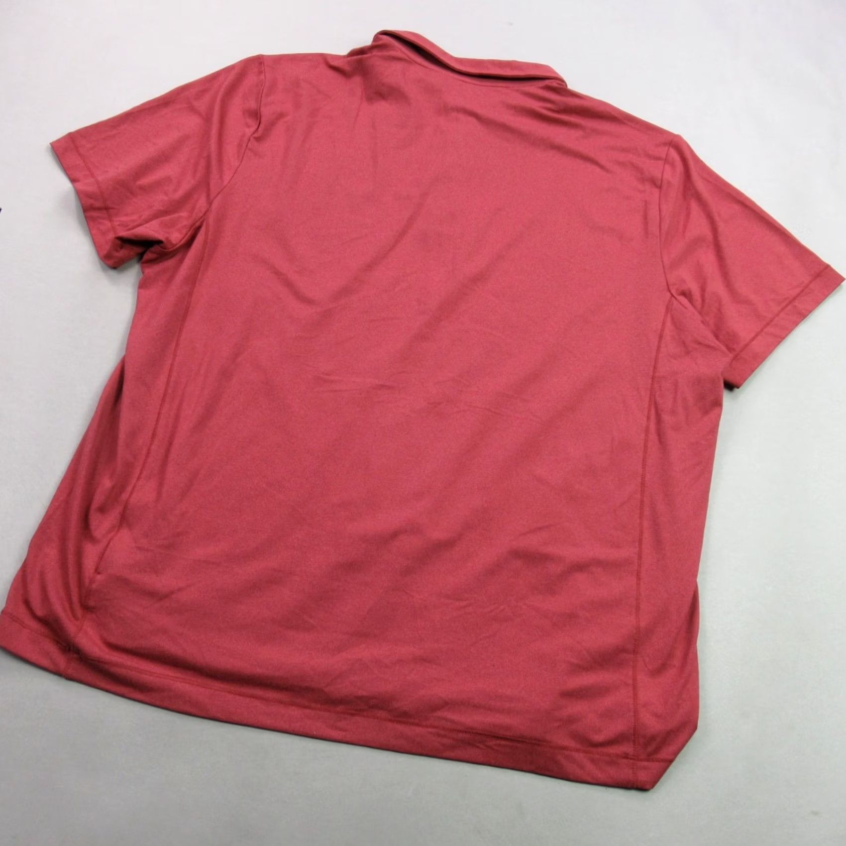 UNTUCKit UNTUCKit Shirt Mens 2XL Short Sleeve Polo Lightweight Red Golf Casual Polo Shirt Mens 2XL Red Golf Untuckit Size US XXL / EU 58 / 5 - 6 Thumbnail