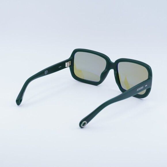 Jacquemus Jacquemus CABANA JAC/86 C3 Sunglasses Matte Green Square Size ONE SIZE - 10 Thumbnail