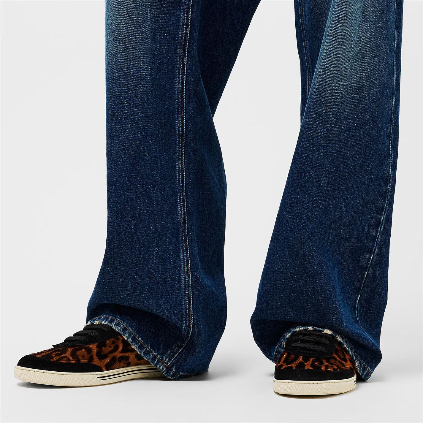 Dolce & Gabbana o1g2r1mq0426 Leopard Print Low-Top Trainers in Multicolor Size US 9 / EU 42 - 3 Thumbnail