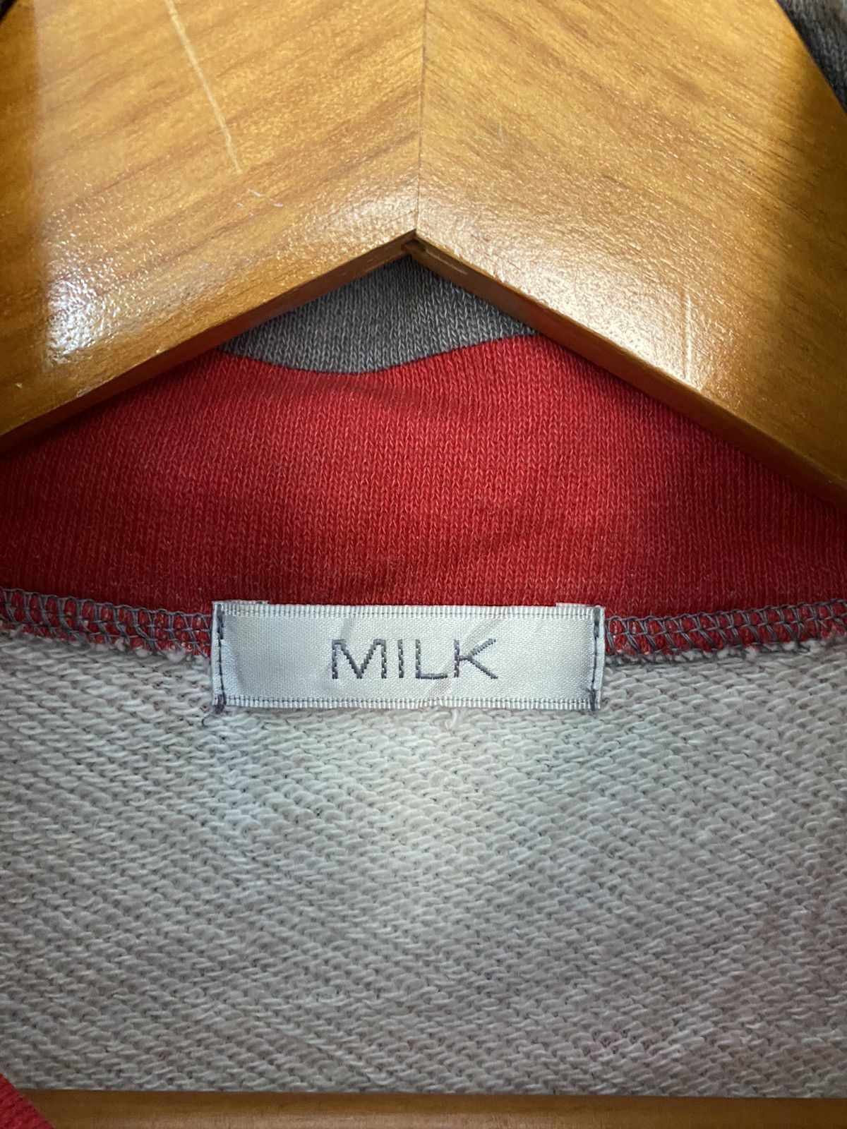 Japanese Brand 90's MILK , MILK BOY punk border shirt Size M / US 6-8 / IT 42-44 - 14 Thumbnail