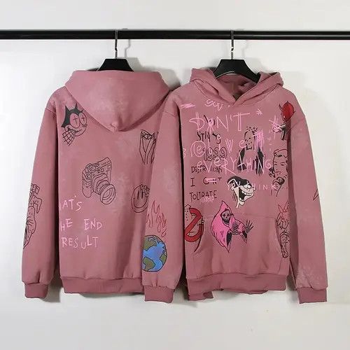 Japanese Brand Horiuchi x Kai Graphic Grafitti Printed Hoodie Size US M / EU 48-50 / 2 - 3 Thumbnail