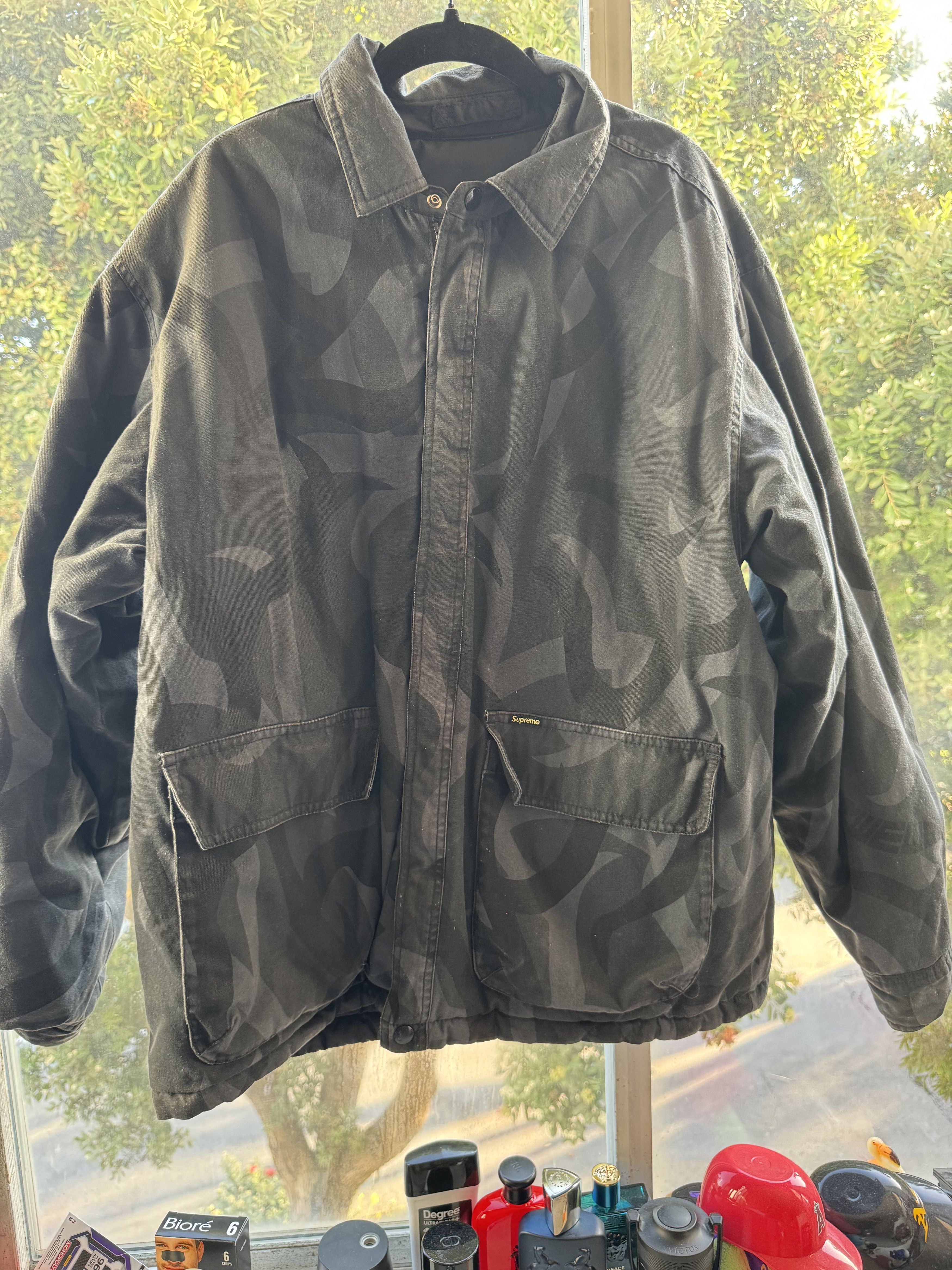 Supreme Supreme Reversible Puffy Work Jacket FW19 Size US M / EU 48-50 / 2 - 5 Thumbnail