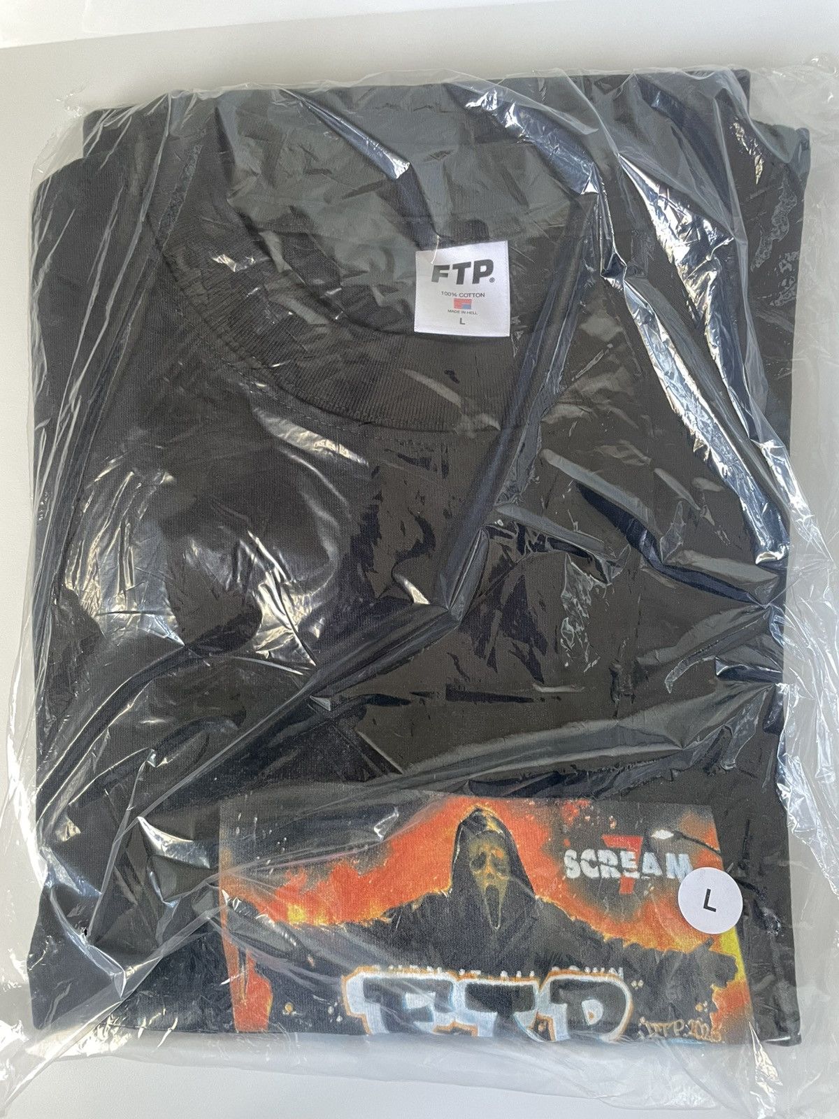 Fuck The Population Billboard FTP SCREAM TEE LARGE Size US L / EU 52-54 / 3 - 2 Thumbnail