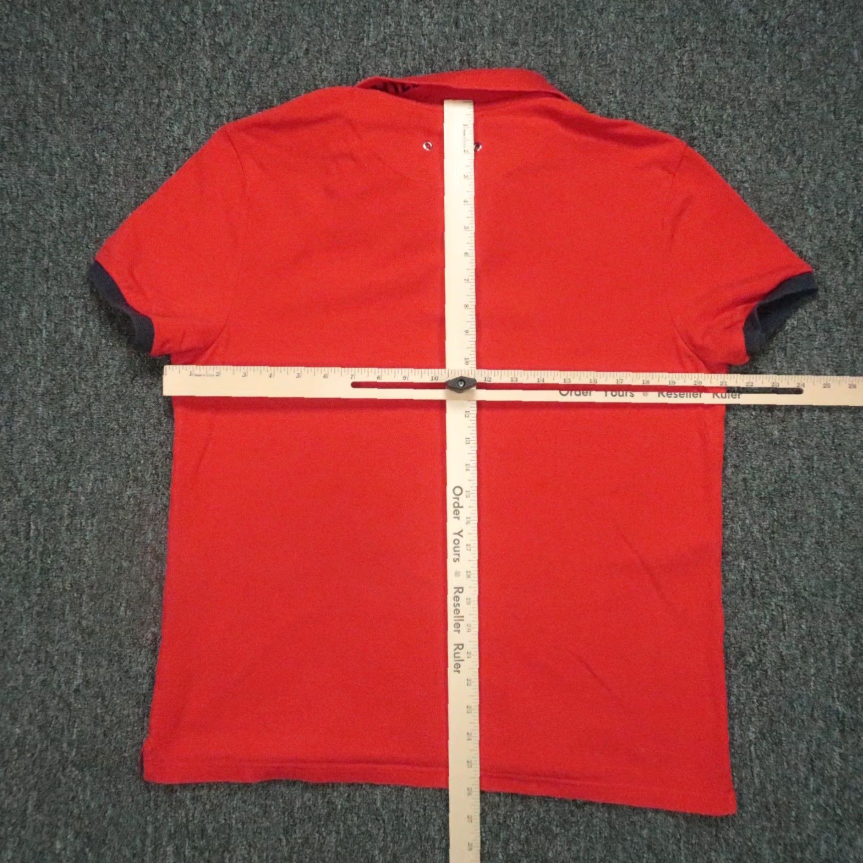 Vilebrequin Vilebrequin Shirt Mens Large Red Short Sleeve Polo Slim Lightweight Turtle Size US L / EU 52-54 / 3 - 7 Thumbnail