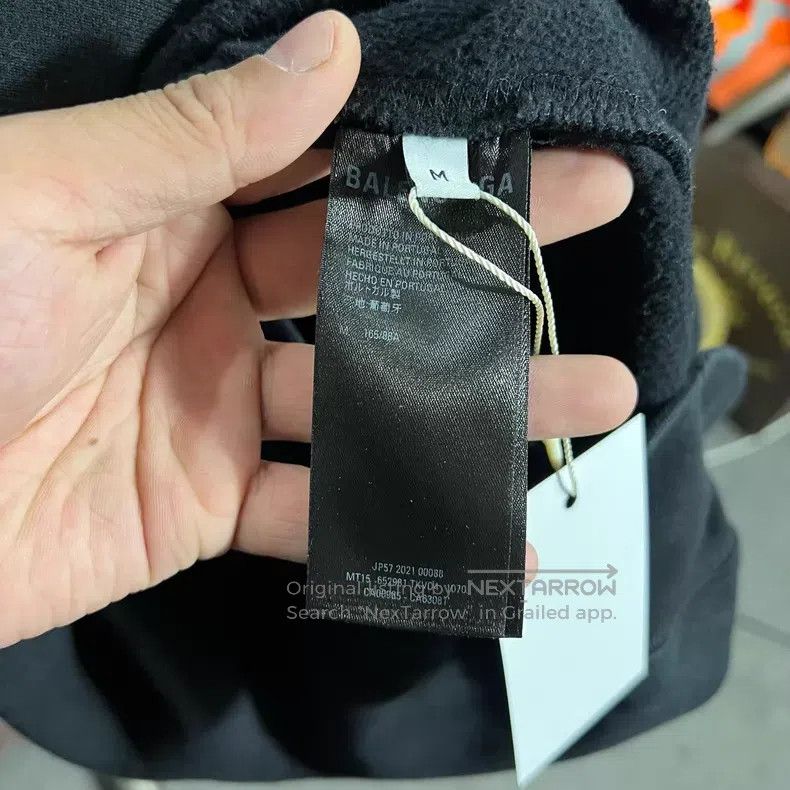 Balenciaga Balenciaga Black Sweatshirt Size US M / EU 48-50 / 2 - 4 Thumbnail