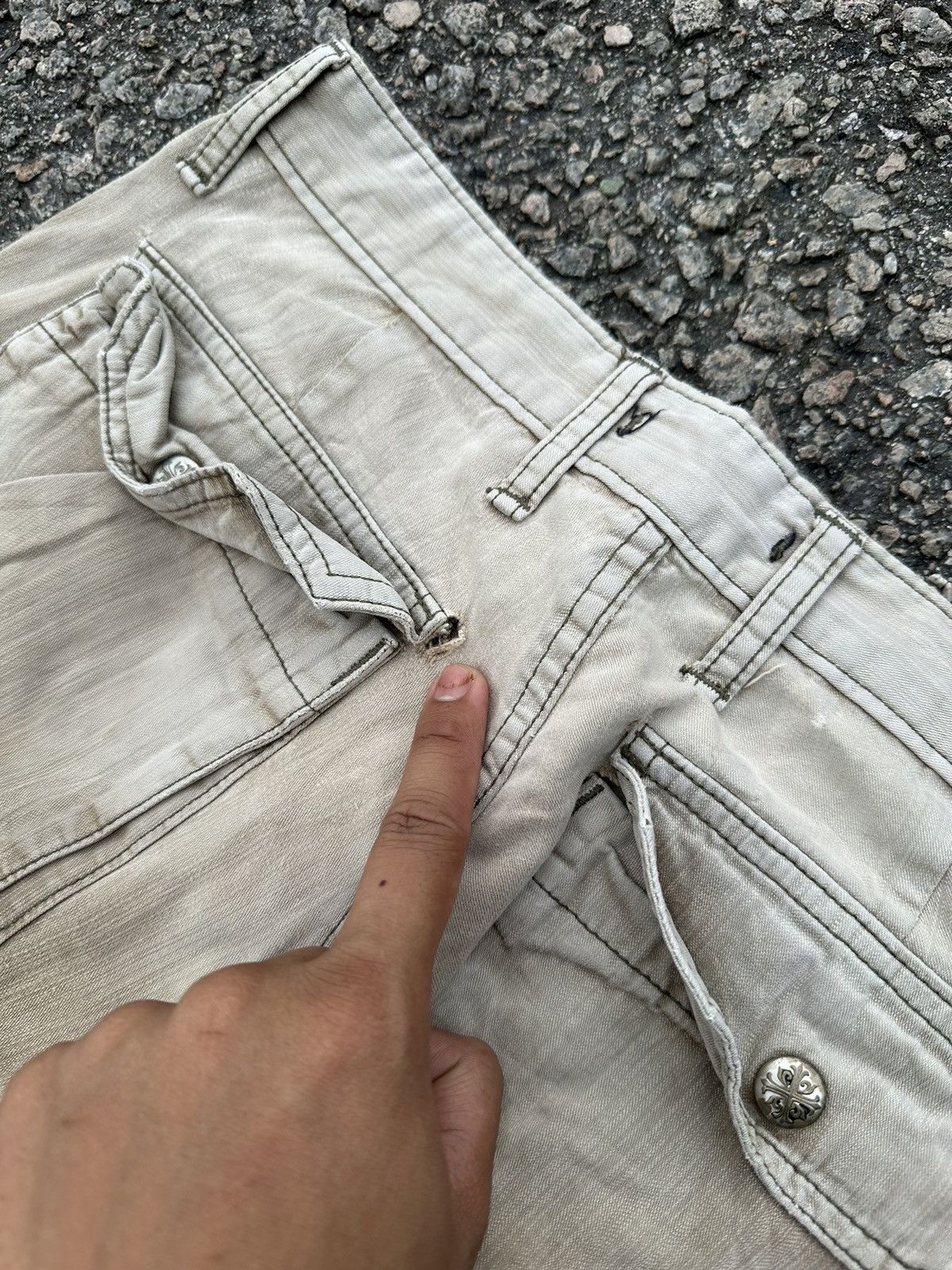 If Six Was Nine CARGO PANTS FADED MADE IN NIPPON VINTAGE JAPANESE BRANDED Size US 28 / EU 44 - 12 Thumbnail