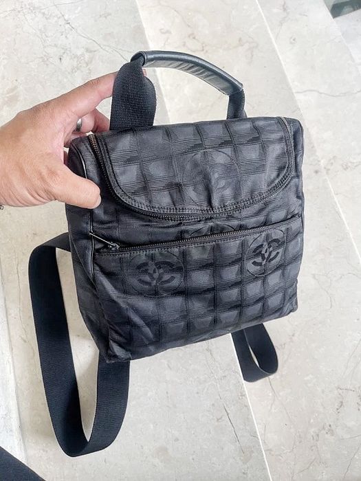 Chanel 2000s Chanel Sport Travel Line Mini Backpack