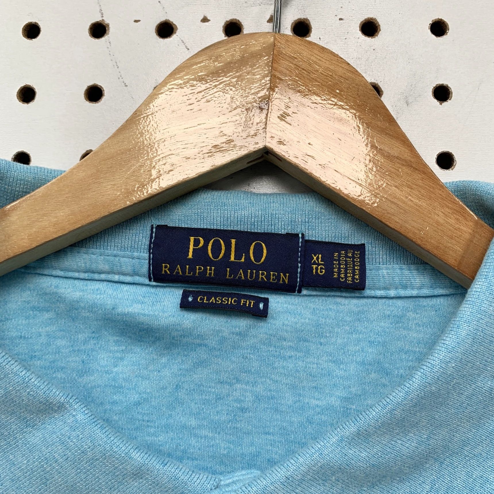 Polo Ralph Lauren Polo Ralph Lauren Collared Shirt Mens XL Blue Classic Fit Preppy Shirt Size US XL / EU 56 / 4 - 4 Thumbnail
