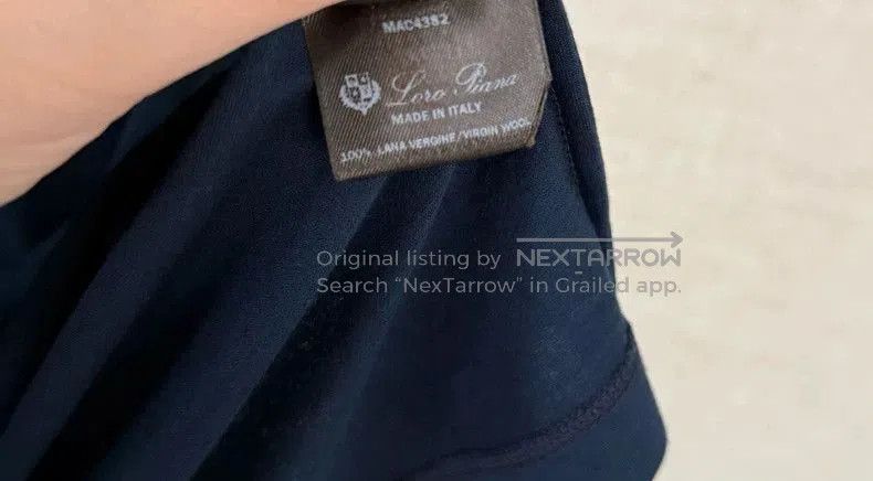 Loro Piana Loro Piana Round Neck Short Sleeve T-shirt. Size US S / EU 44-46 / 1 - 7 Thumbnail