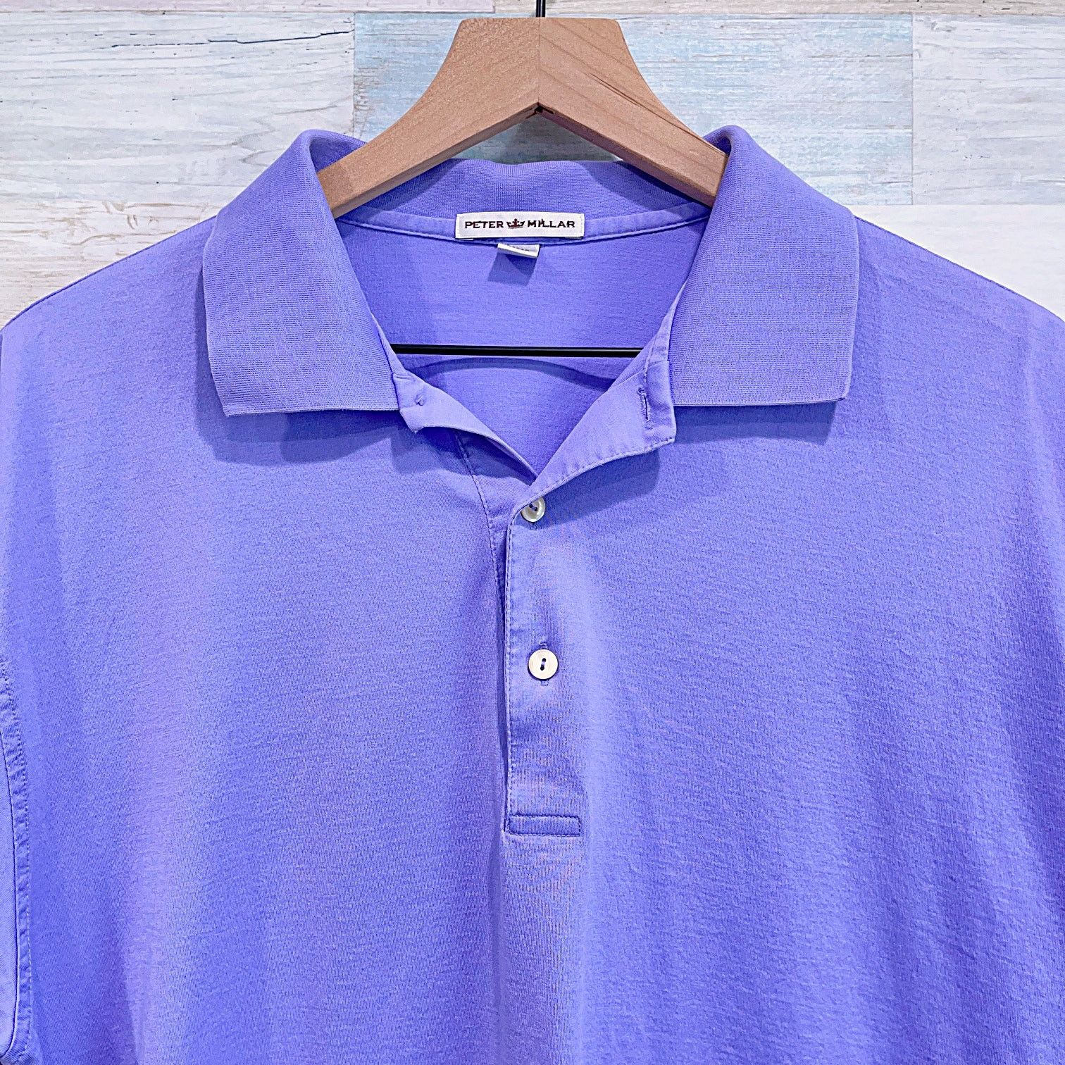 Peter Millar Peter Millar Jersey Golf Polo Shirt Purple Short Sleeve L Size US L / EU 52-54 / 3 - 2 Thumbnail