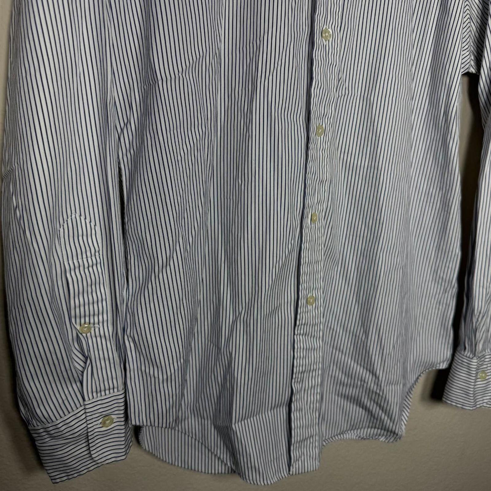 Lauren Ralph Lauren Ralph Lauren Shirt Men's 15 1/2 White Andrew Classic Fit Size US M / EU 48-50 / 2 - 2 Thumbnail