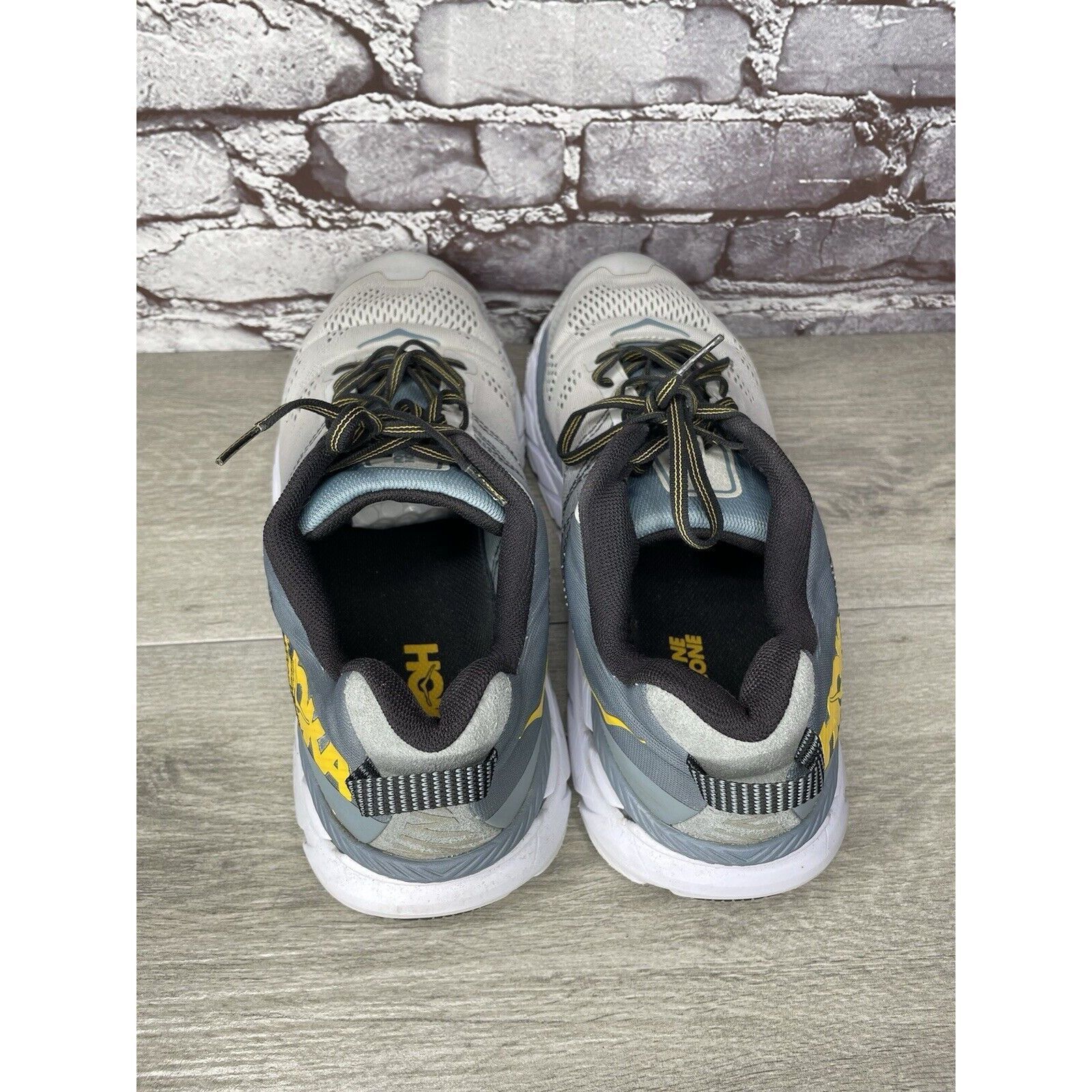 Hoka Hoka One One Clifton 6 Gray Running Shoes 1102872 LLRC Men’s Size US 12.5 / EU 45-46 - 7 Thumbnail