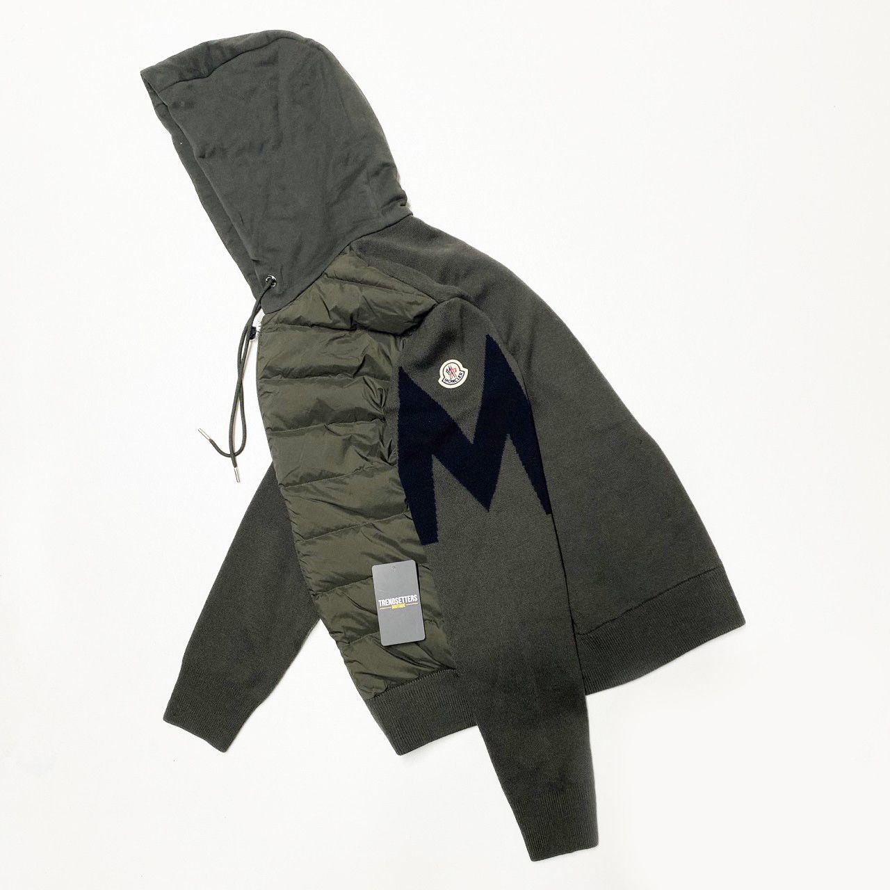 Moncler Moncler tricot hooded padded cardigan mens size M sweater Size US M / EU 48-50 / 2 - 3 Thumbnail