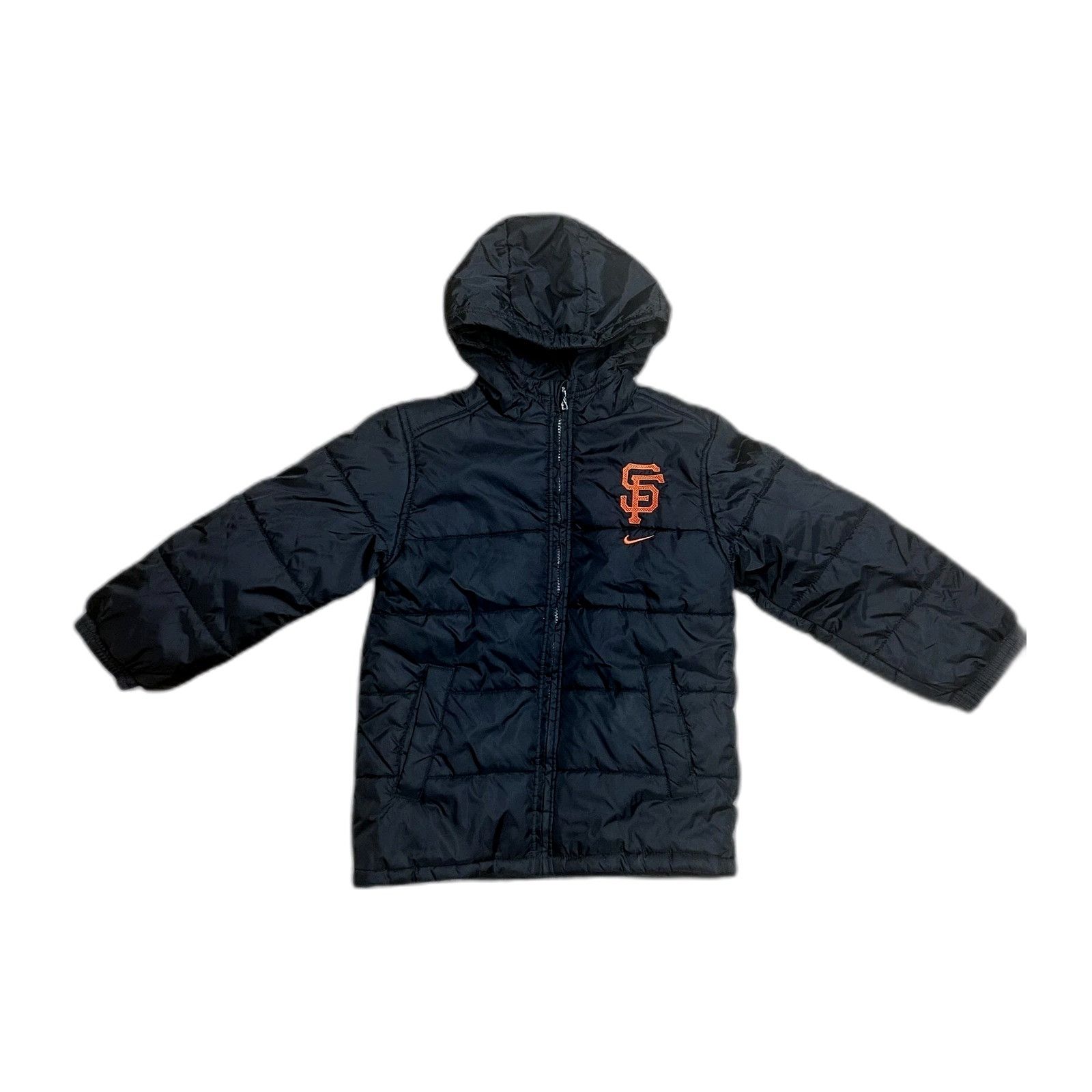 Nike Vintage Nike MLB Giants Puffer Jacket Y2K Black Youth Large Size US L / EU 52-54 / 3 - 1 Thumbnail