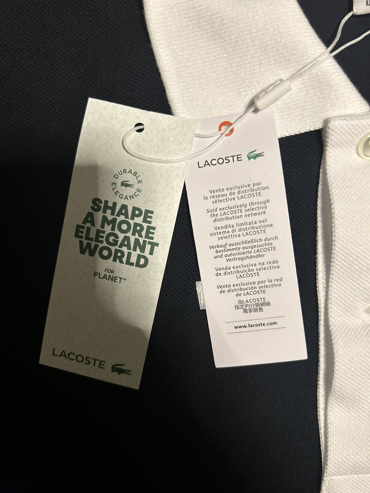 Lacoste Lacoste Polo Shirt - Men’s Size S - Black//White Collar Size US S / EU 44-46 / 1 - 5 Thumbnail