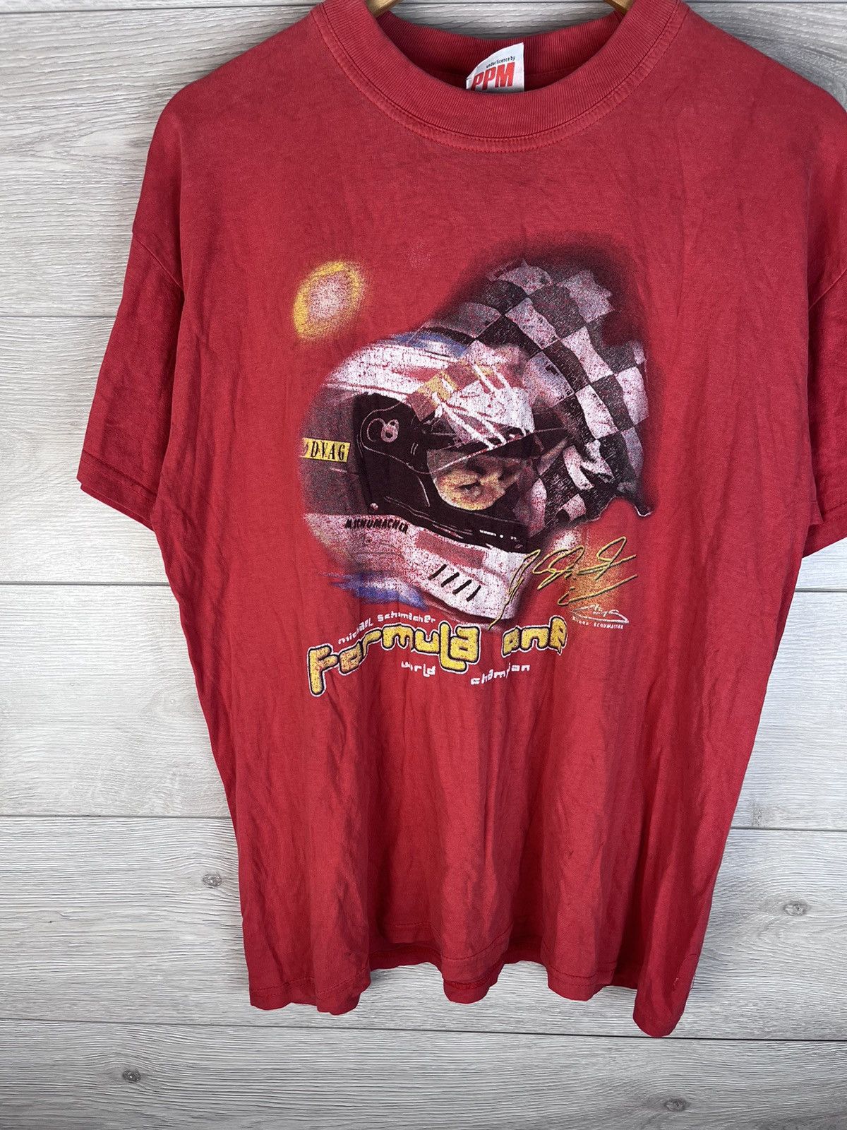 Other Vintage men’s T-shirt merch Formula one Schumacher Michael Size US S / EU 44-46 / 1 - 4 Thumbnail