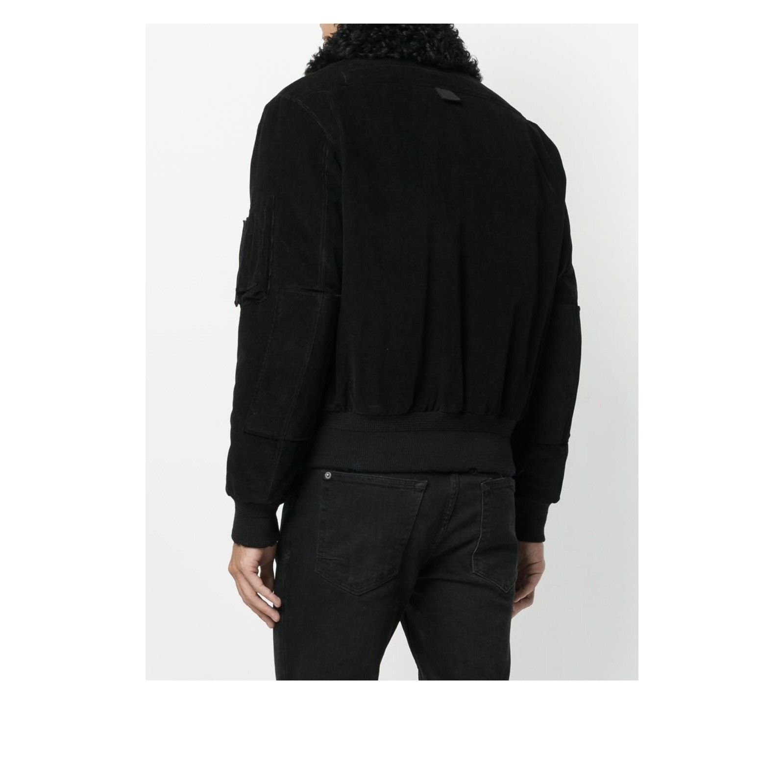 Saint Laurent Paris Saint Laurent Lamb Fur Trim Jacket Size US M / EU 48-50 / 2 - 4 Thumbnail
