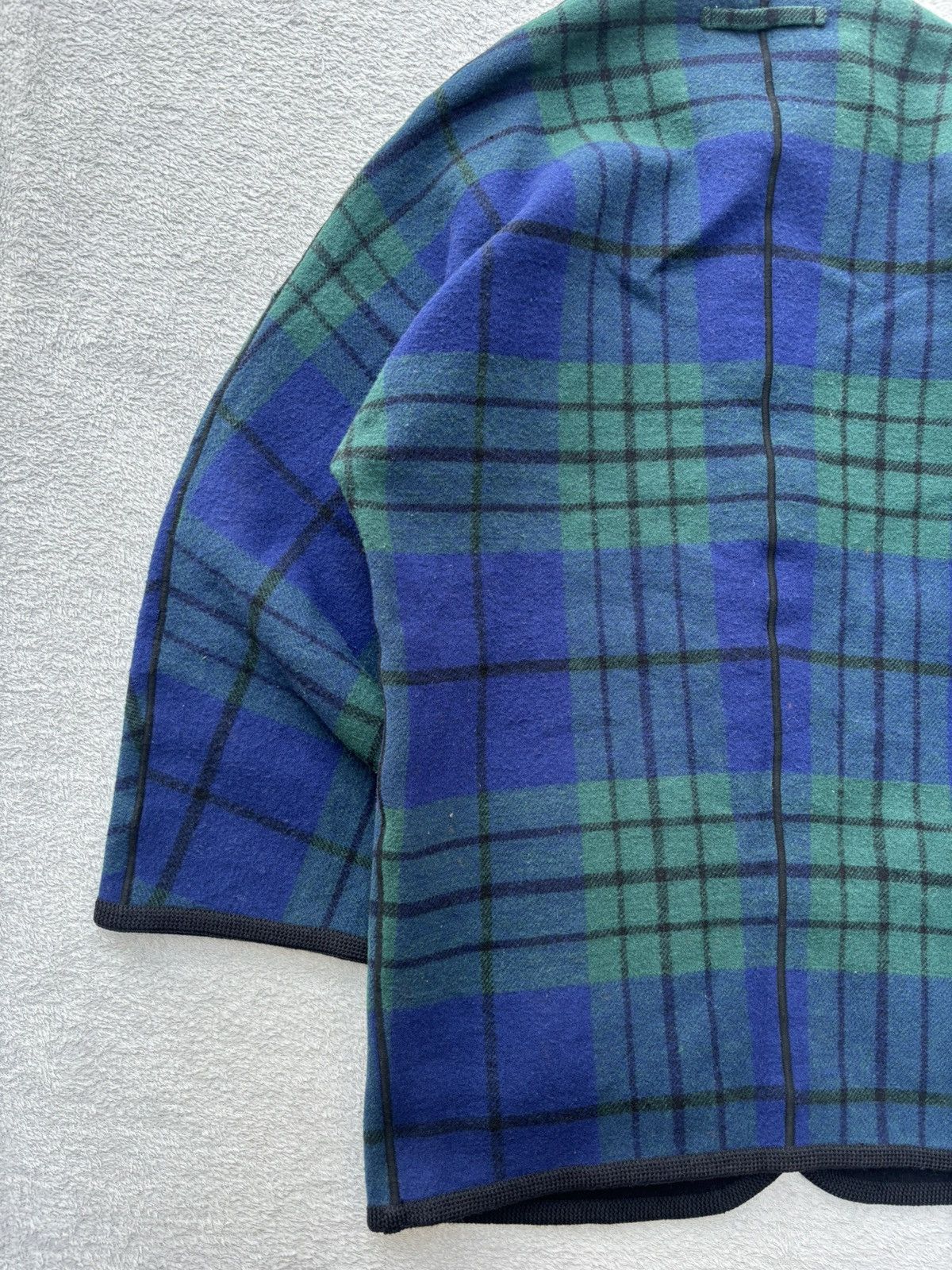 Jean Paul Gaultier 90s Jean Paul Black Watch Tarta Reversible Coat Size US M / EU 48-50 / 2 - 11 Thumbnail
