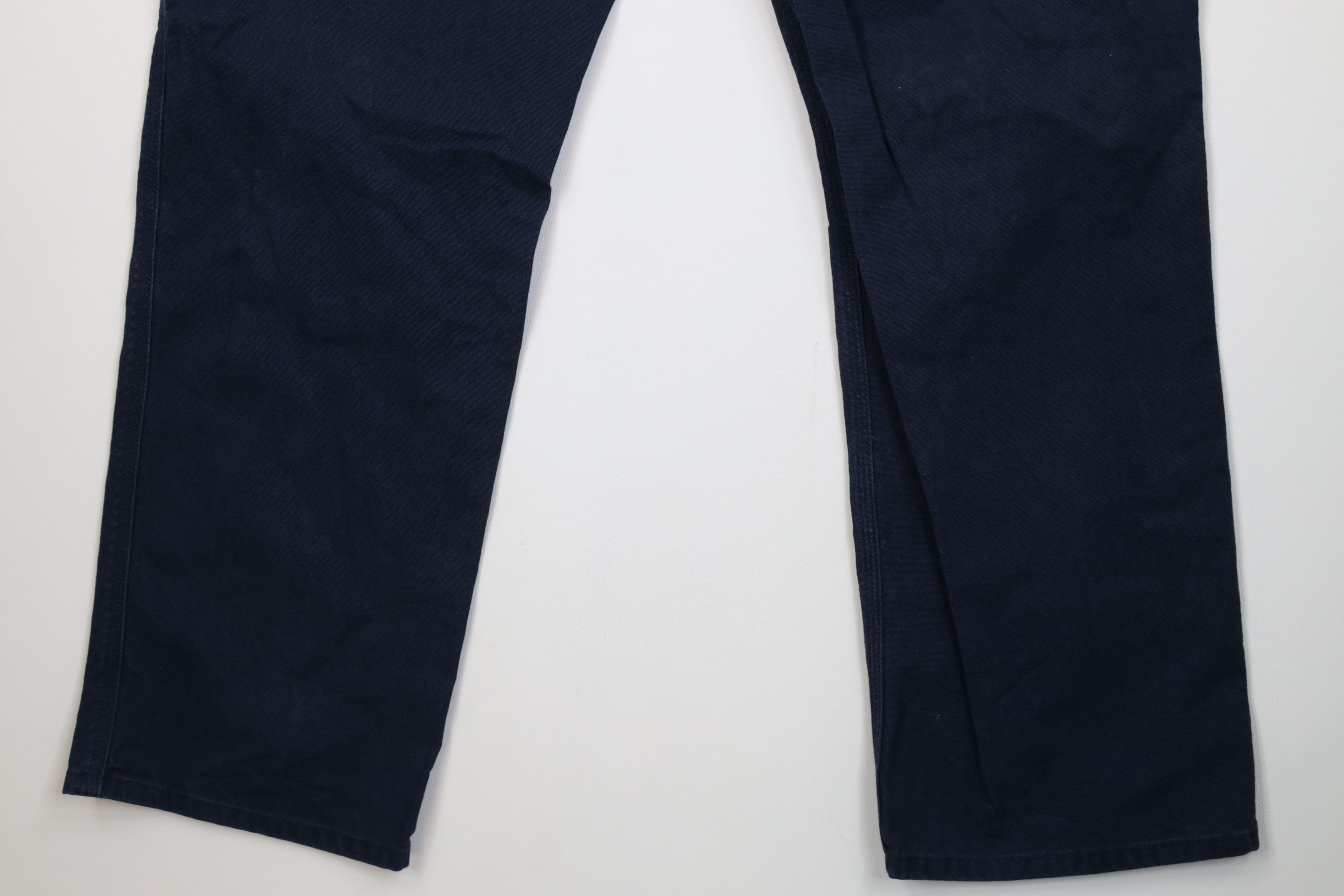 Carhartt Vintage Y2K Carhartt Fit Wide Leg Dungaree Pants Blue Size US 38 / EU 54 - 12 Thumbnail