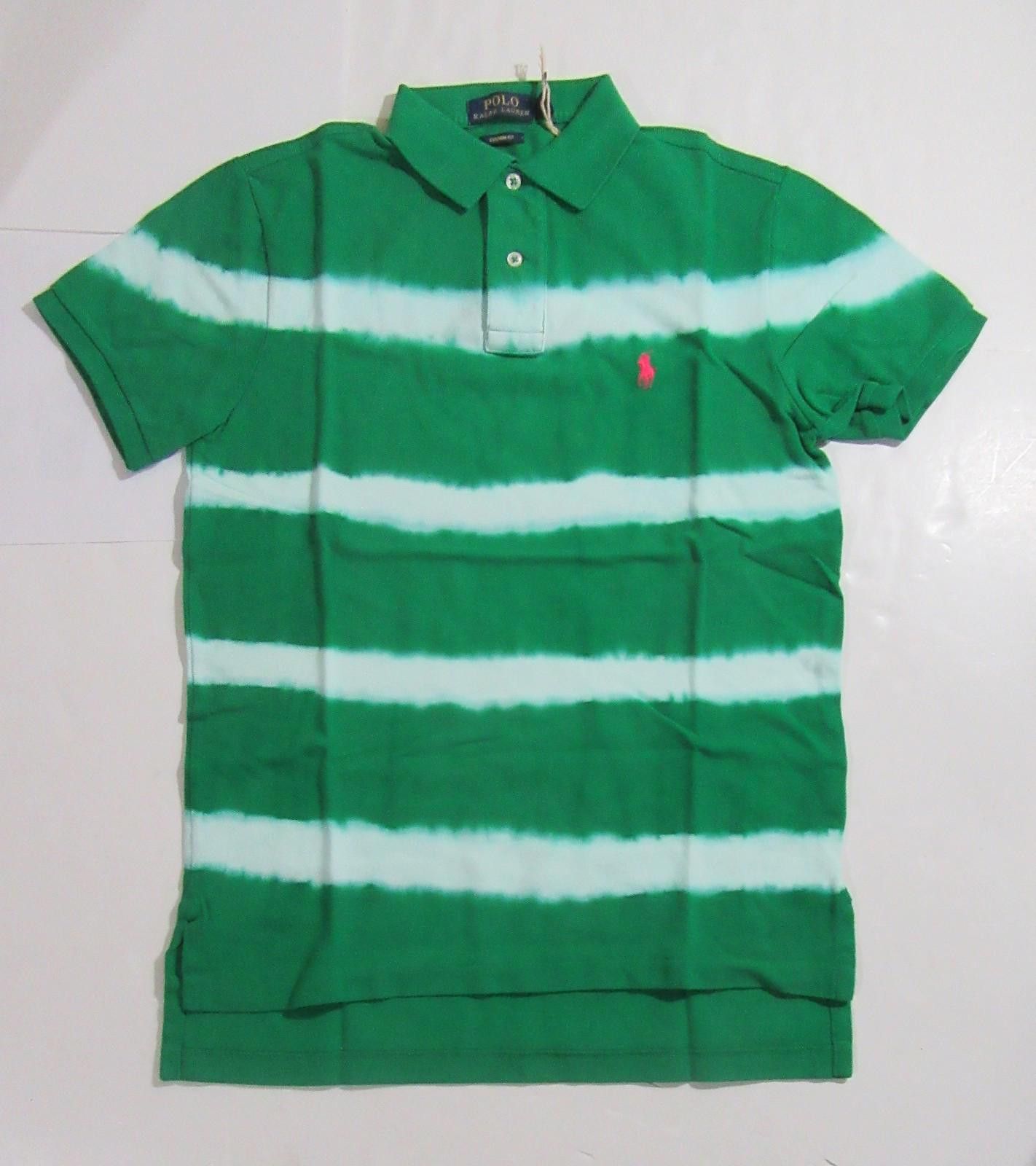 Polo Ralph Lauren Polo Ralph Lauren Mens Custom Fit Slim Dip Dyed Shirt NWT Size US M / EU 48-50 / 2 - 1 Thumbnail